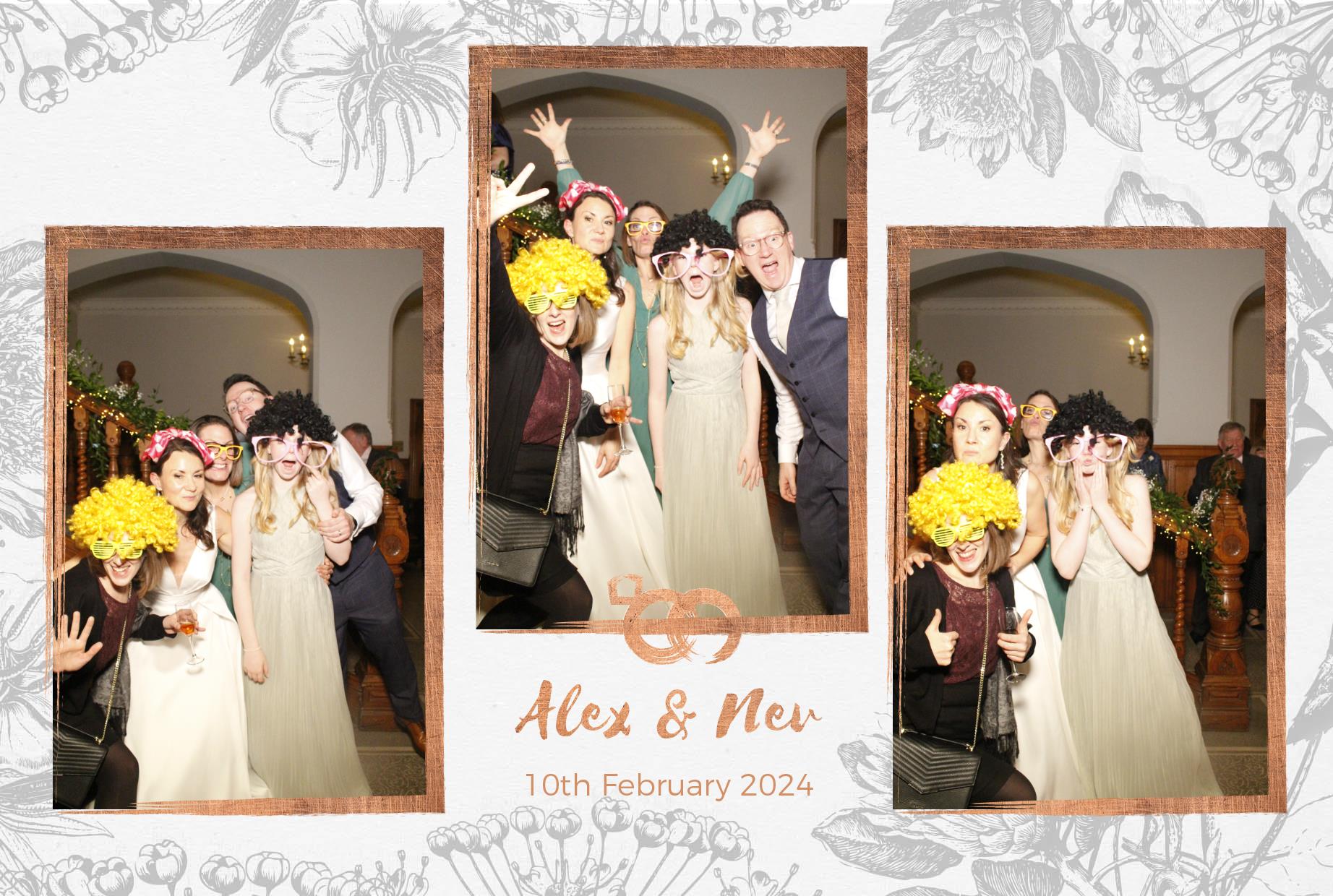 Alex & Nev's Wedding Reception | View more photos from the event at gallery.myphotoboothexperience.co.uk/u/MyPhotoBoothExperienceLtd/Alex-Nevs-Wedding-Reception