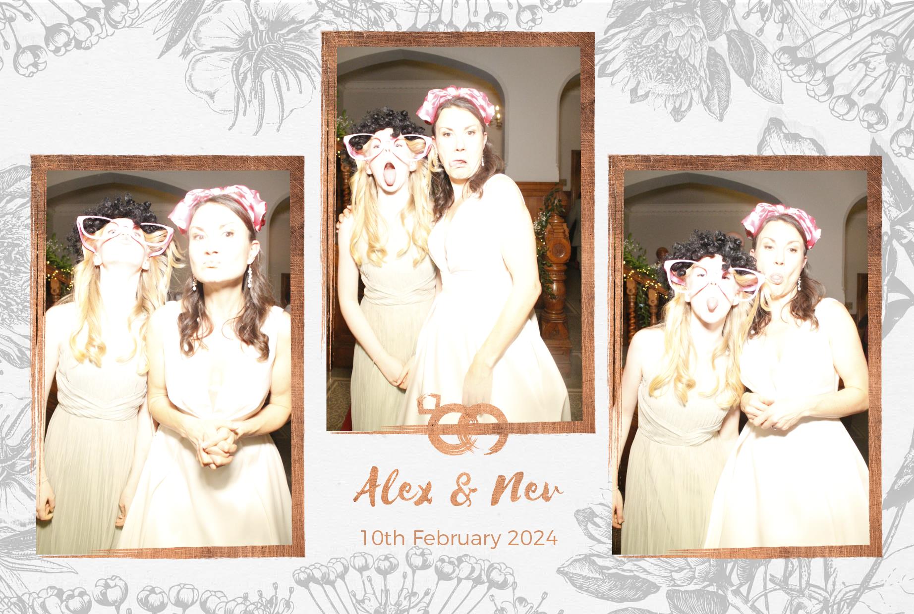 Alex & Nev's Wedding Reception | View more photos from the event at gallery.myphotoboothexperience.co.uk/u/MyPhotoBoothExperienceLtd/Alex-Nevs-Wedding-Reception