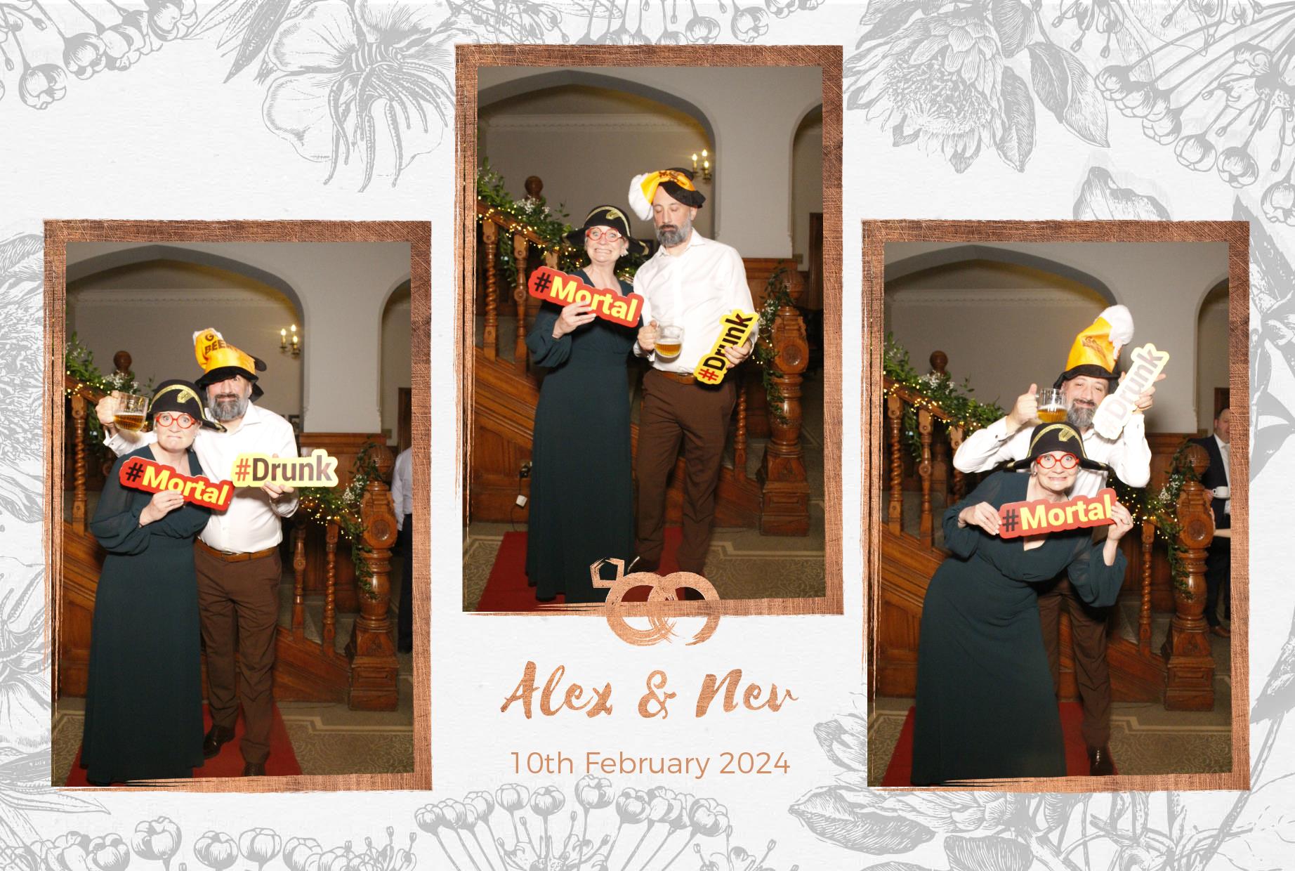 Alex & Nev's Wedding Reception | View more photos from the event at gallery.myphotoboothexperience.co.uk/u/MyPhotoBoothExperienceLtd/Alex-Nevs-Wedding-Reception