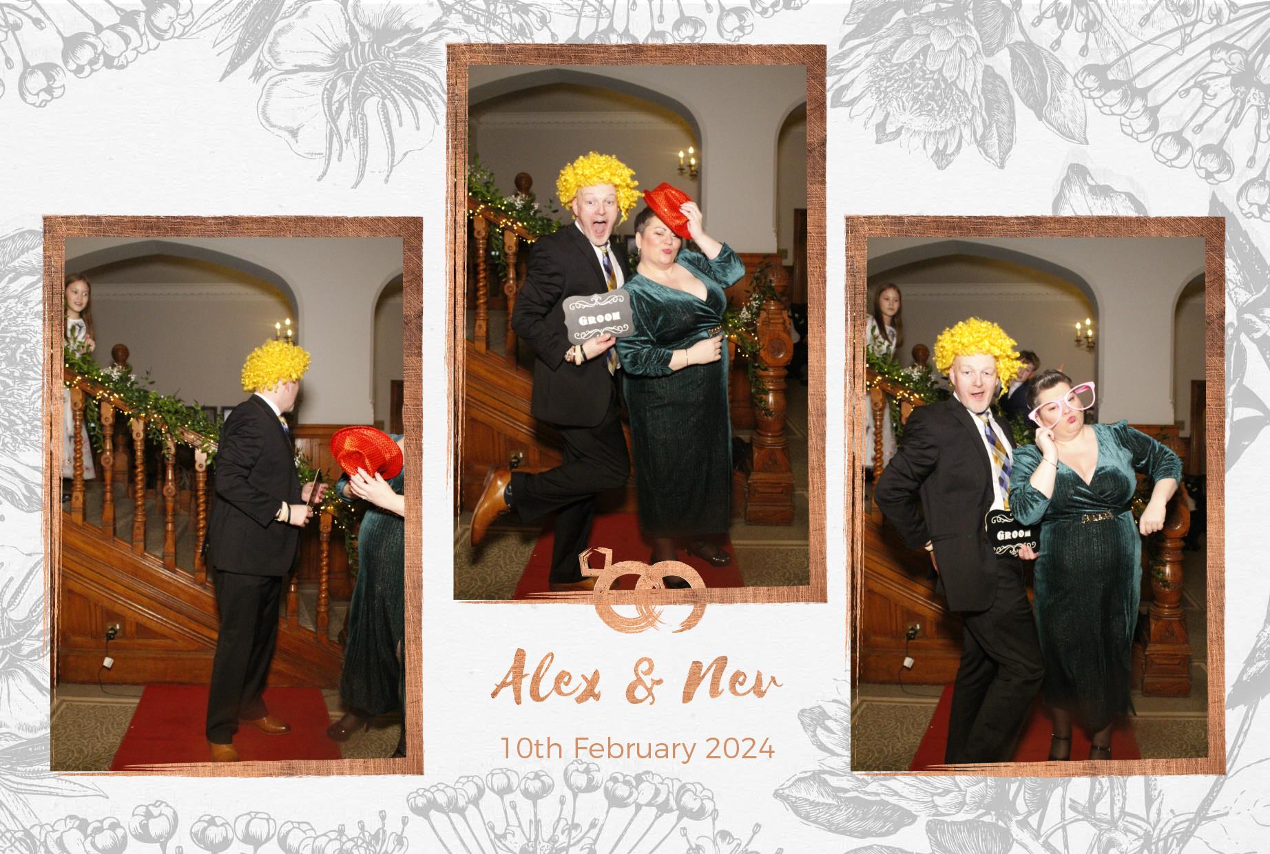 Alex & Nev's Wedding Reception | View more photos from the event at gallery.myphotoboothexperience.co.uk/u/MyPhotoBoothExperienceLtd/Alex-Nevs-Wedding-Reception