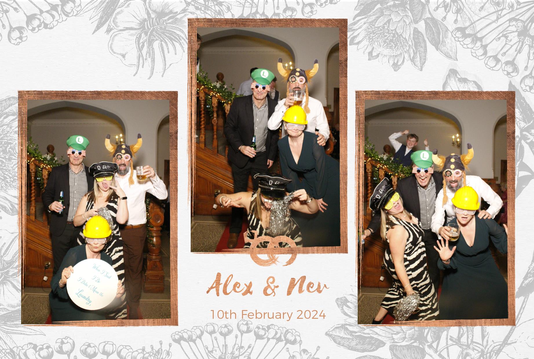 Alex & Nev's Wedding Reception | View more photos from the event at gallery.myphotoboothexperience.co.uk/u/MyPhotoBoothExperienceLtd/Alex-Nevs-Wedding-Reception