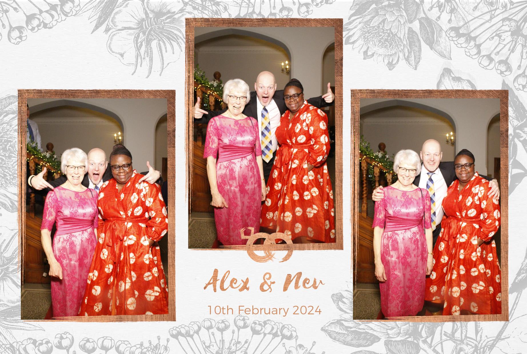 Alex & Nev's Wedding Reception | View more photos from the event at gallery.myphotoboothexperience.co.uk/u/MyPhotoBoothExperienceLtd/Alex-Nevs-Wedding-Reception