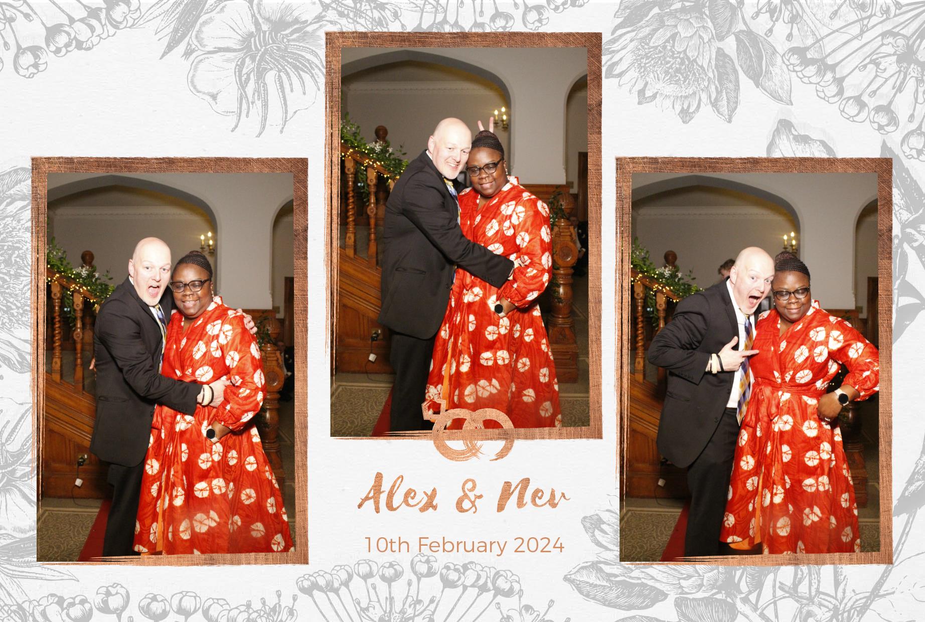 Alex & Nev's Wedding Reception | View more photos from the event at gallery.myphotoboothexperience.co.uk/u/MyPhotoBoothExperienceLtd/Alex-Nevs-Wedding-Reception