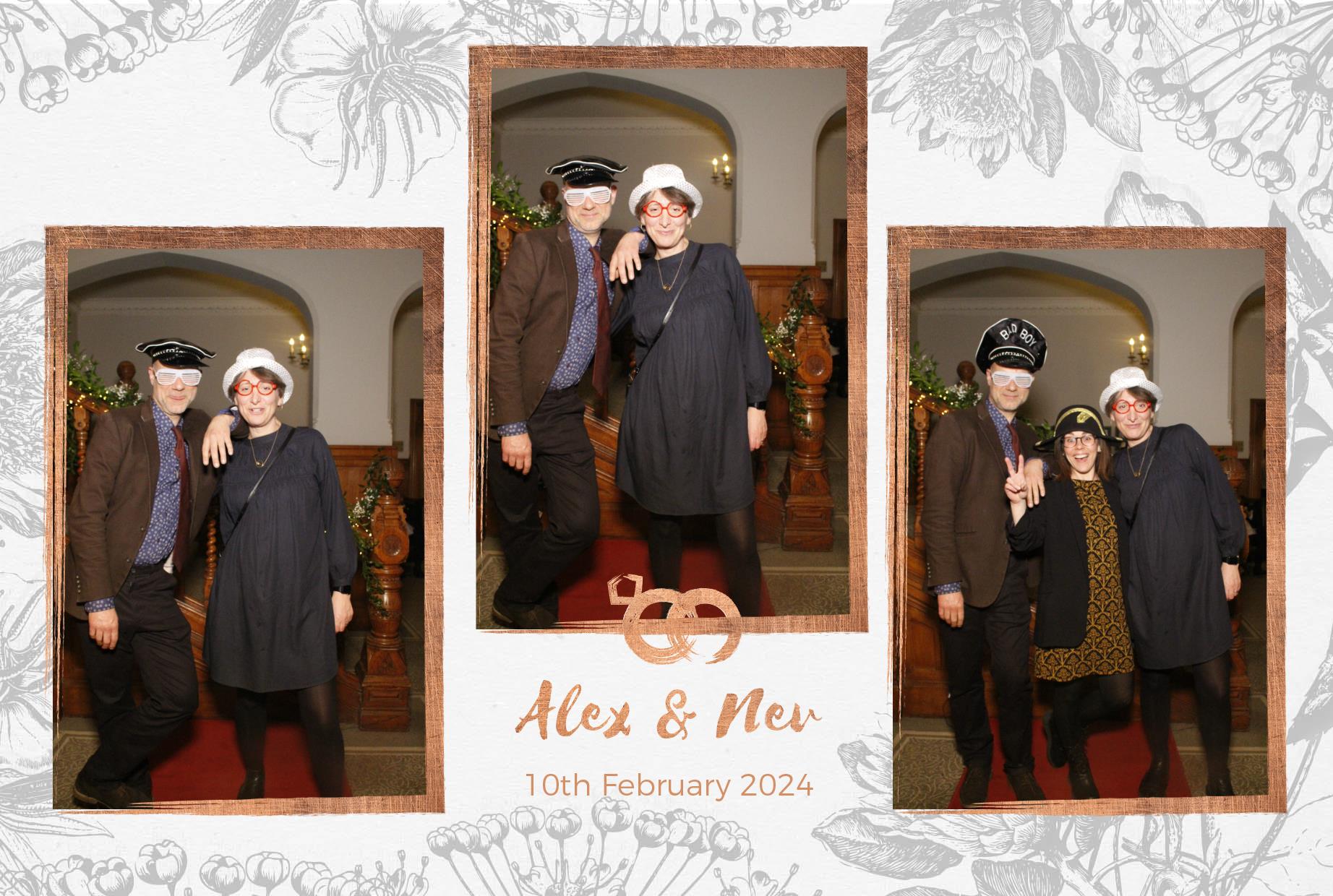 Alex & Nev's Wedding Reception | View more photos from the event at gallery.myphotoboothexperience.co.uk/u/MyPhotoBoothExperienceLtd/Alex-Nevs-Wedding-Reception