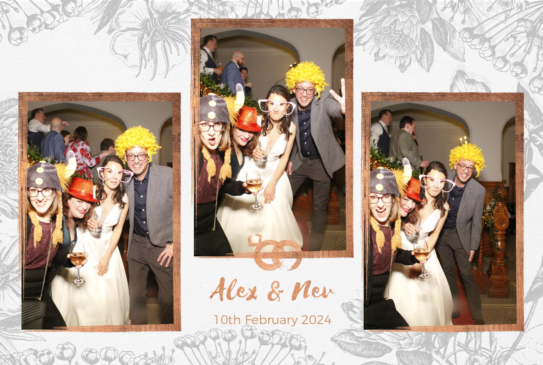 Alex & Nev's Wedding Reception | View more photos from the event at gallery.myphotoboothexperience.co.uk/u/MyPhotoBoothExperienceLtd/Alex-Nevs-Wedding-Reception