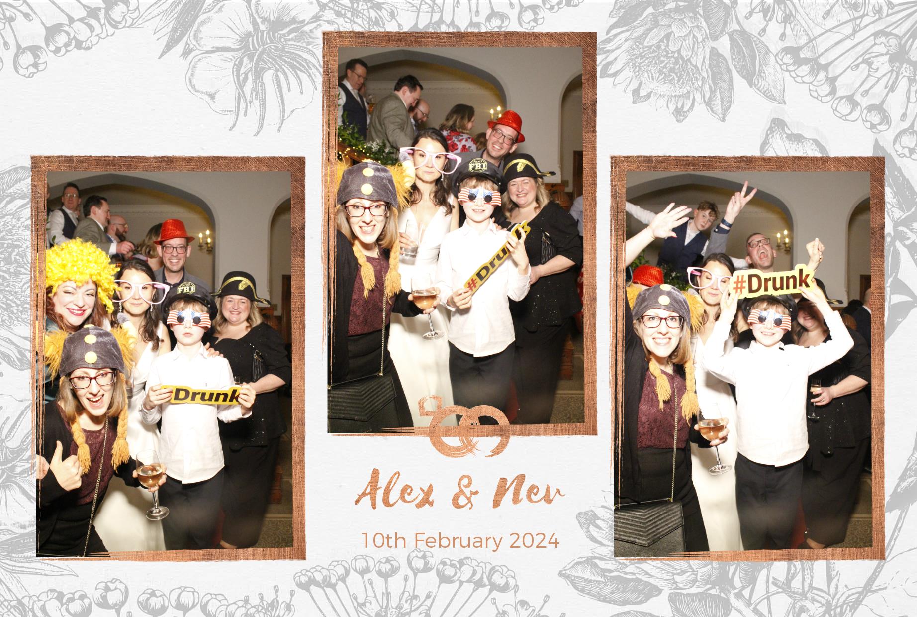 Alex & Nev's Wedding Reception | View more photos from the event at gallery.myphotoboothexperience.co.uk/u/MyPhotoBoothExperienceLtd/Alex-Nevs-Wedding-Reception