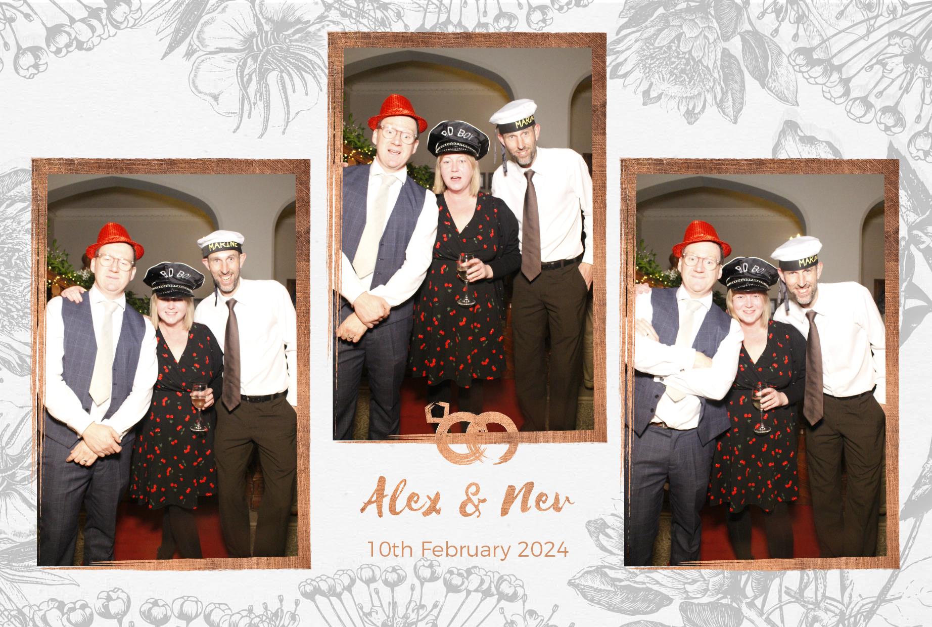 Alex & Nev's Wedding Reception | View more photos from the event at gallery.myphotoboothexperience.co.uk/u/MyPhotoBoothExperienceLtd/Alex-Nevs-Wedding-Reception