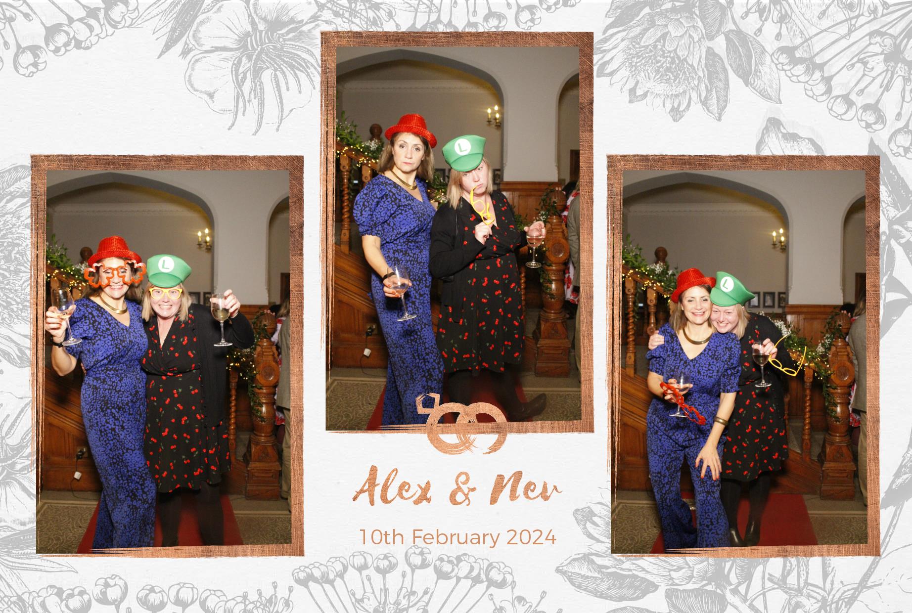 Alex & Nev's Wedding Reception | View more photos from the event at gallery.myphotoboothexperience.co.uk/u/MyPhotoBoothExperienceLtd/Alex-Nevs-Wedding-Reception