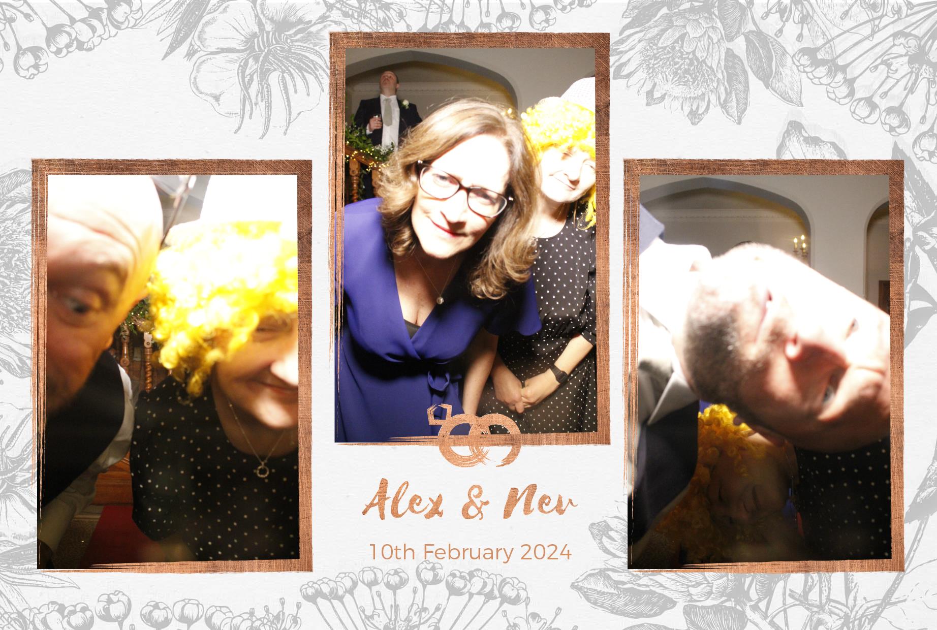 Alex & Nev's Wedding Reception | View more photos from the event at gallery.myphotoboothexperience.co.uk/u/MyPhotoBoothExperienceLtd/Alex-Nevs-Wedding-Reception