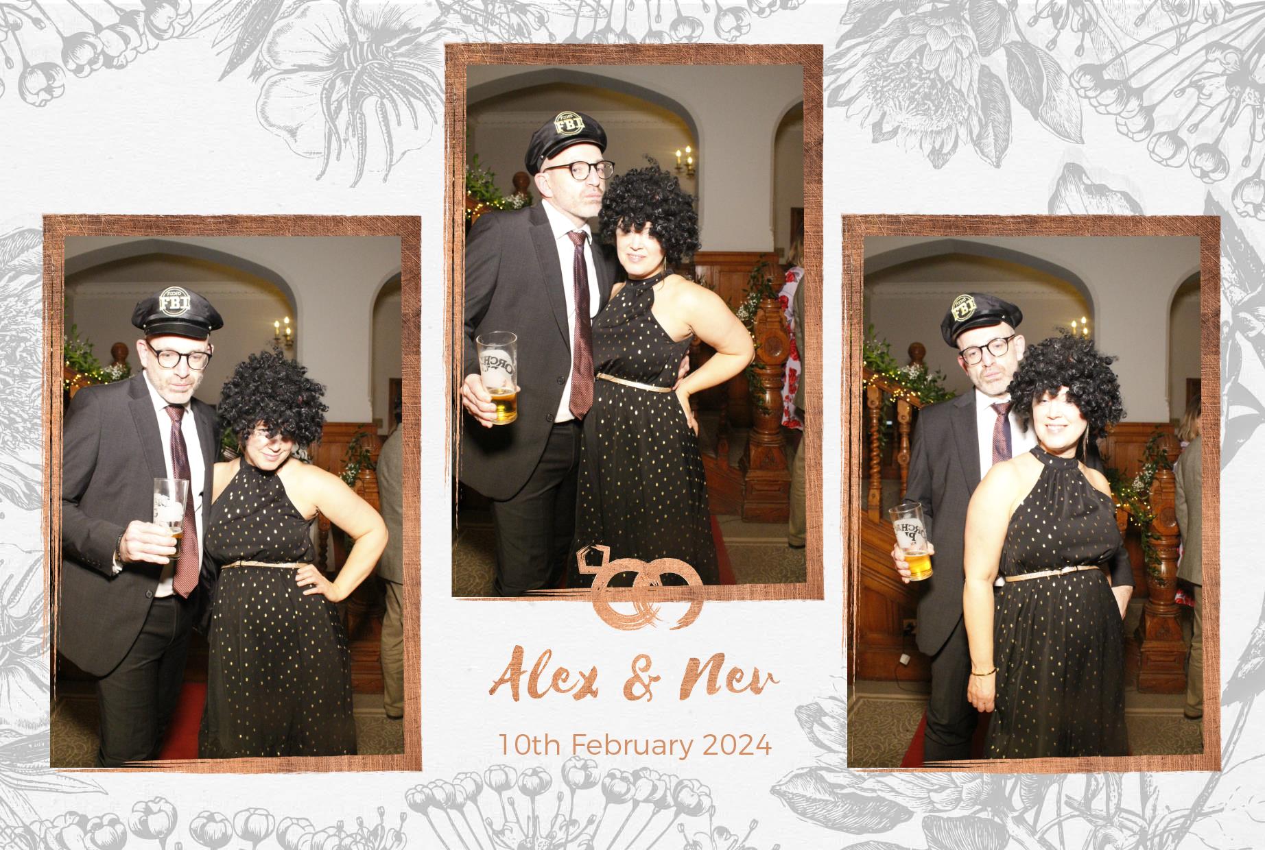 Alex & Nev's Wedding Reception | View more photos from the event at gallery.myphotoboothexperience.co.uk/u/MyPhotoBoothExperienceLtd/Alex-Nevs-Wedding-Reception