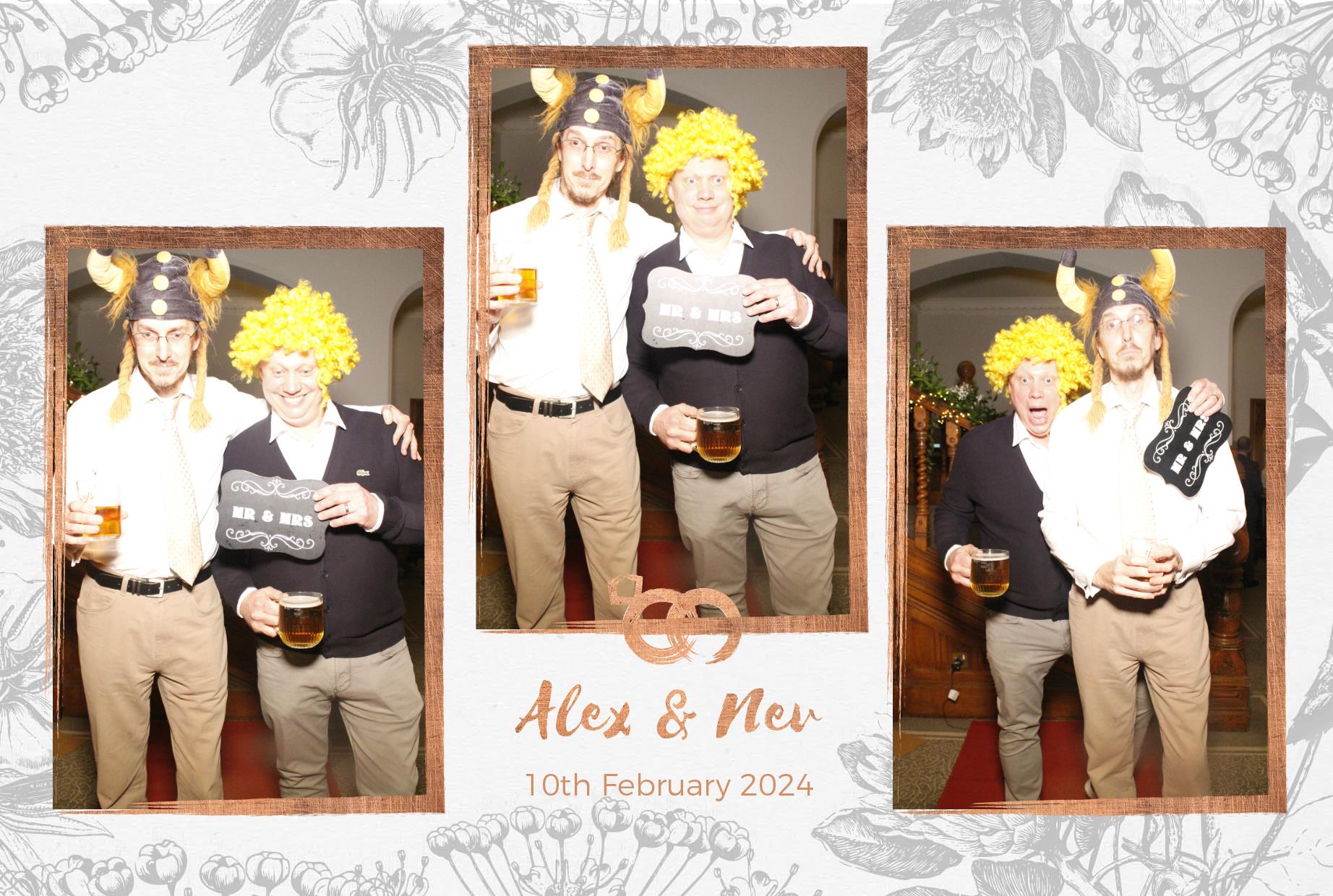 Alex & Nev's Wedding Reception | View more photos from the event at gallery.myphotoboothexperience.co.uk/u/MyPhotoBoothExperienceLtd/Alex-Nevs-Wedding-Reception