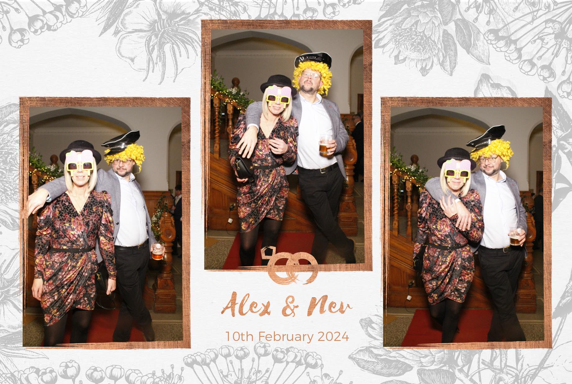 Alex & Nev's Wedding Reception | View more photos from the event at gallery.myphotoboothexperience.co.uk/u/MyPhotoBoothExperienceLtd/Alex-Nevs-Wedding-Reception