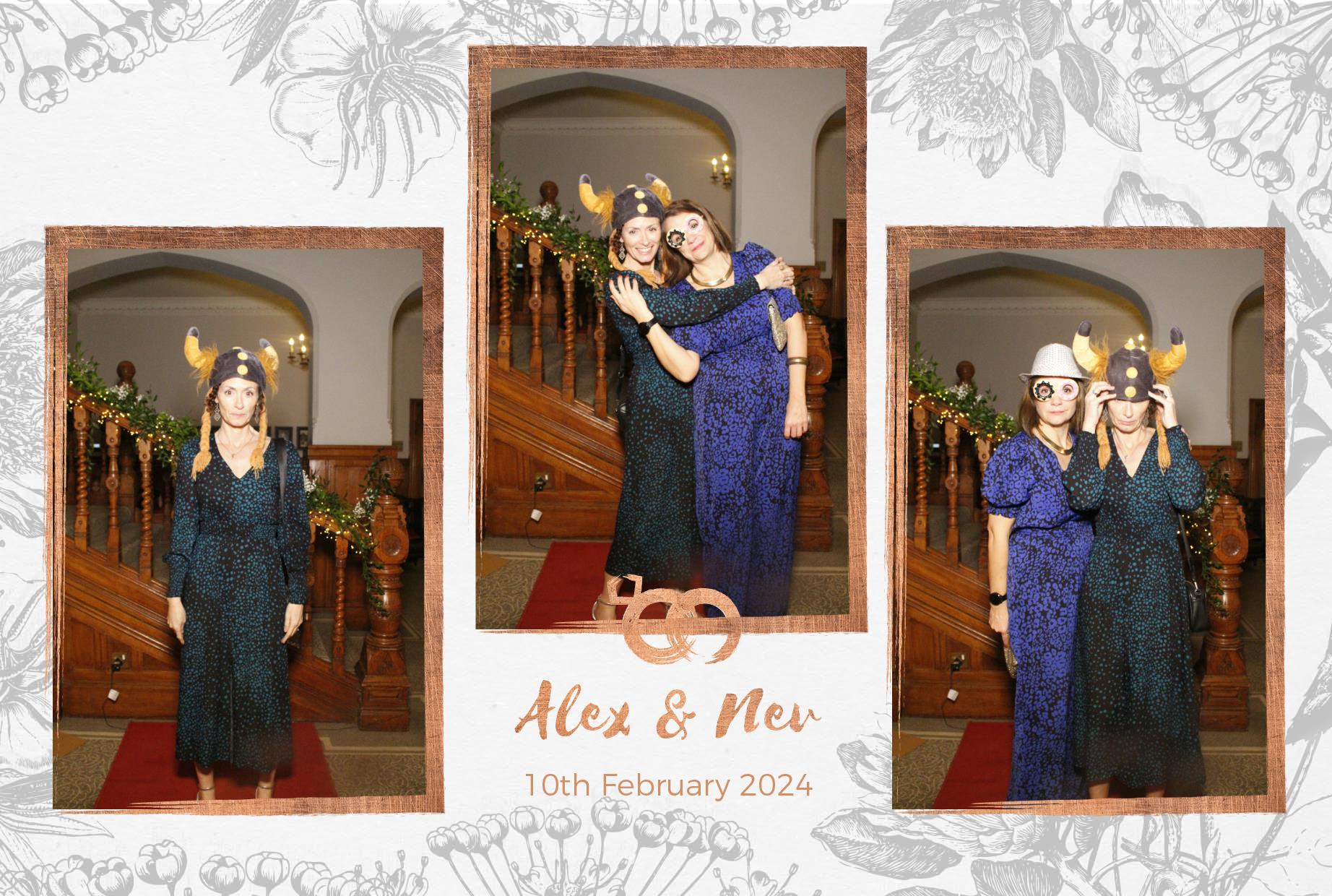 Alex & Nev's Wedding Reception | View more photos from the event at gallery.myphotoboothexperience.co.uk/u/MyPhotoBoothExperienceLtd/Alex-Nevs-Wedding-Reception