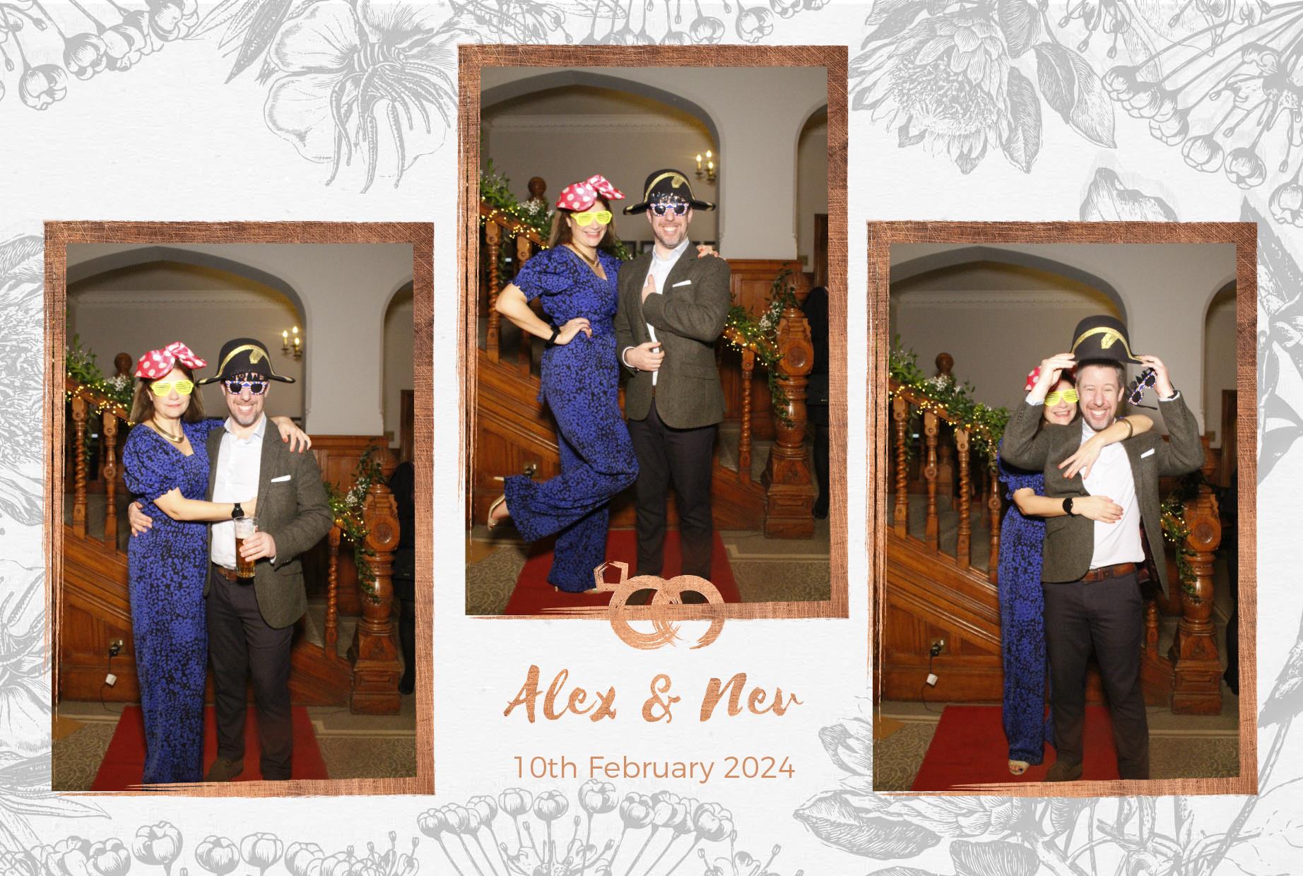 Alex & Nev's Wedding Reception | View more photos from the event at gallery.myphotoboothexperience.co.uk/u/MyPhotoBoothExperienceLtd/Alex-Nevs-Wedding-Reception