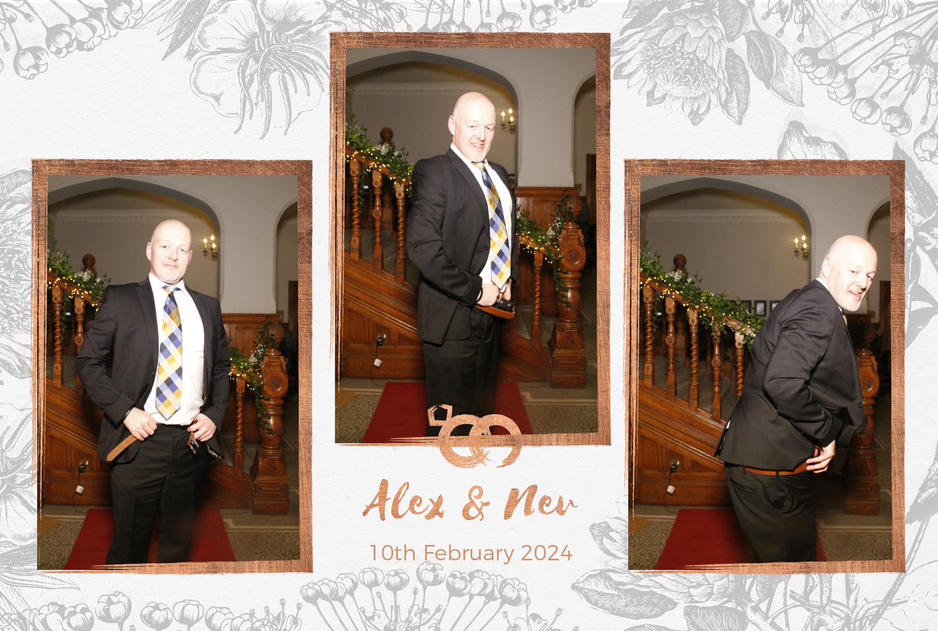 Alex & Nev's Wedding Reception | View more photos from the event at gallery.myphotoboothexperience.co.uk/u/MyPhotoBoothExperienceLtd/Alex-Nevs-Wedding-Reception