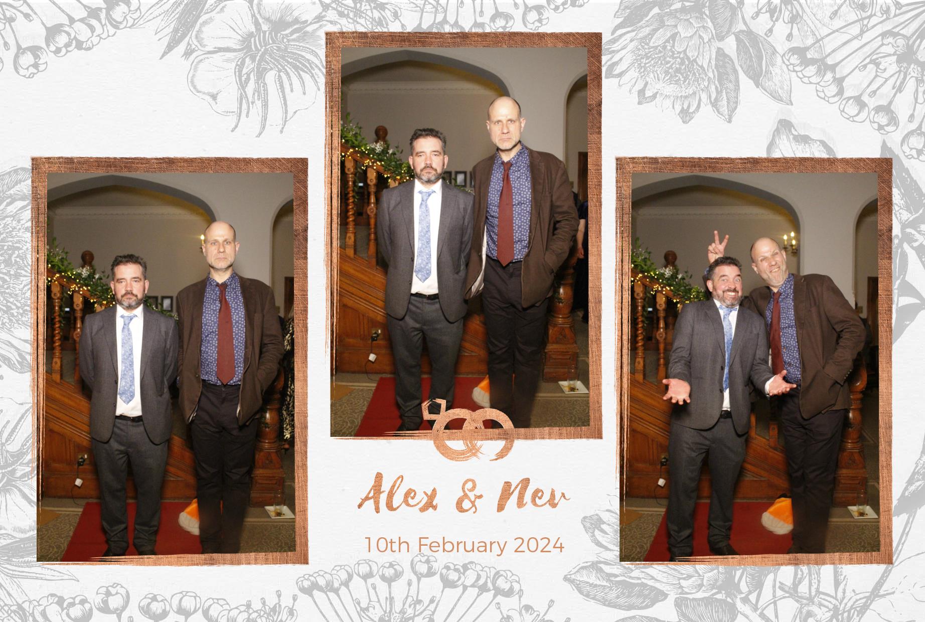 Alex & Nev's Wedding Reception | View more photos from the event at gallery.myphotoboothexperience.co.uk/u/MyPhotoBoothExperienceLtd/Alex-Nevs-Wedding-Reception