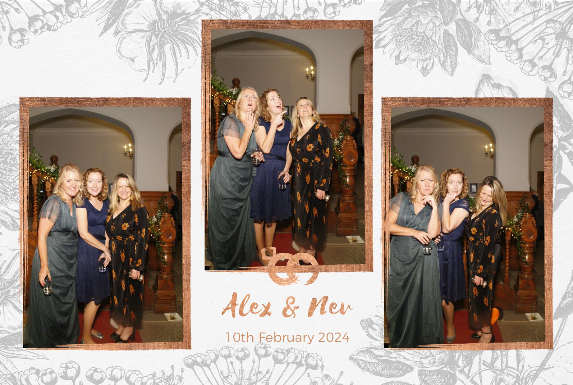 Alex & Nev's Wedding Reception | View more photos from the event at gallery.myphotoboothexperience.co.uk/u/MyPhotoBoothExperienceLtd/Alex-Nevs-Wedding-Reception
