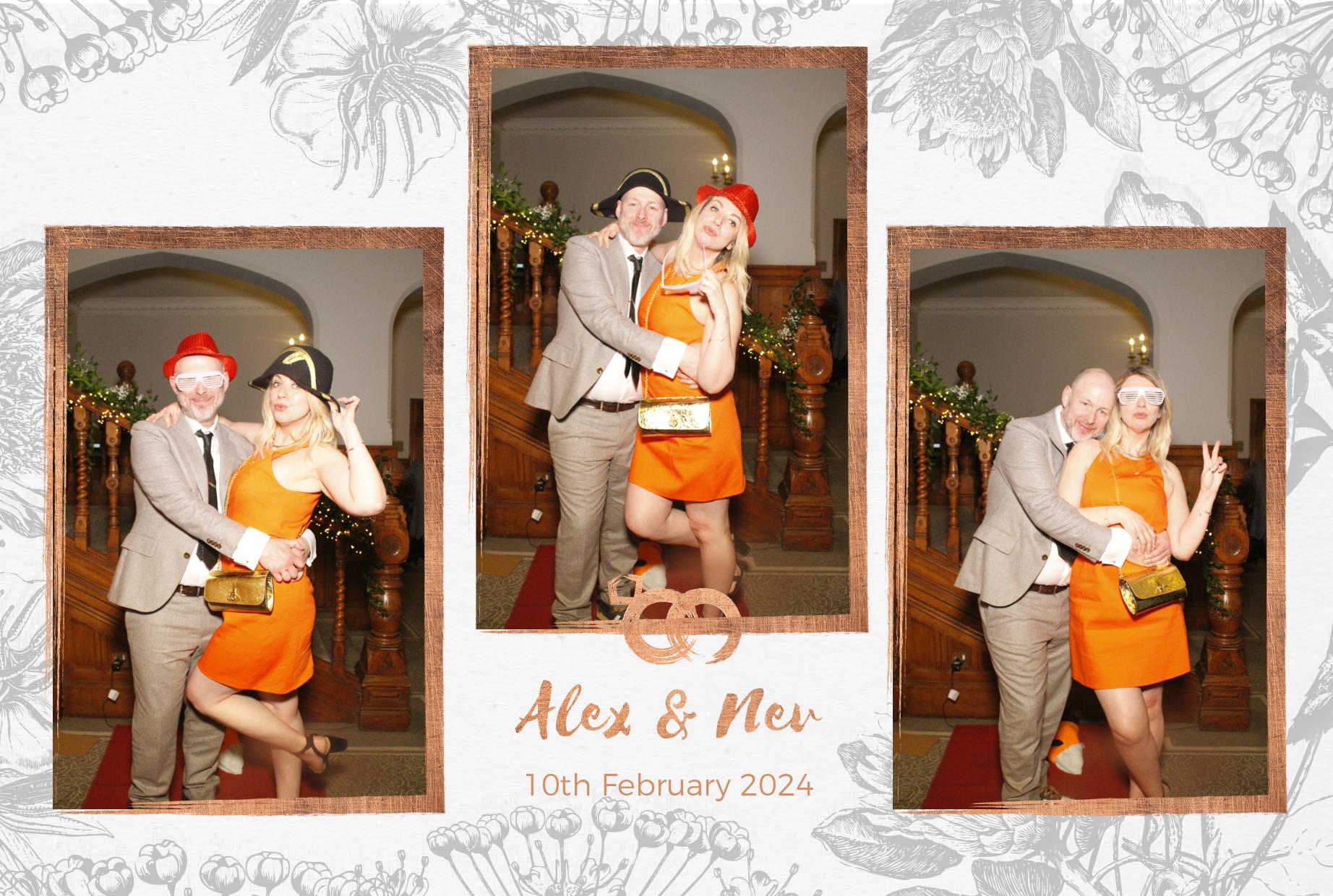 Alex & Nev's Wedding Reception | View more photos from the event at gallery.myphotoboothexperience.co.uk/u/MyPhotoBoothExperienceLtd/Alex-Nevs-Wedding-Reception
