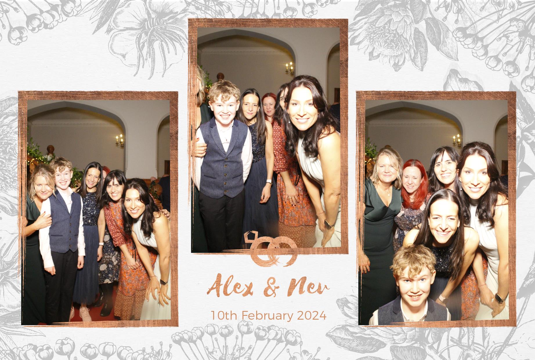 Alex & Nev's Wedding Reception | View more photos from the event at gallery.myphotoboothexperience.co.uk/u/MyPhotoBoothExperienceLtd/Alex-Nevs-Wedding-Reception