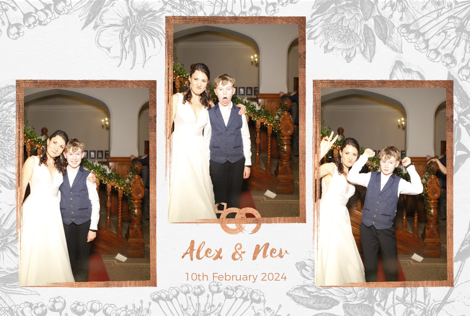 Alex & Nev's Wedding Reception | View more photos from the event at gallery.myphotoboothexperience.co.uk/u/MyPhotoBoothExperienceLtd/Alex-Nevs-Wedding-Reception
