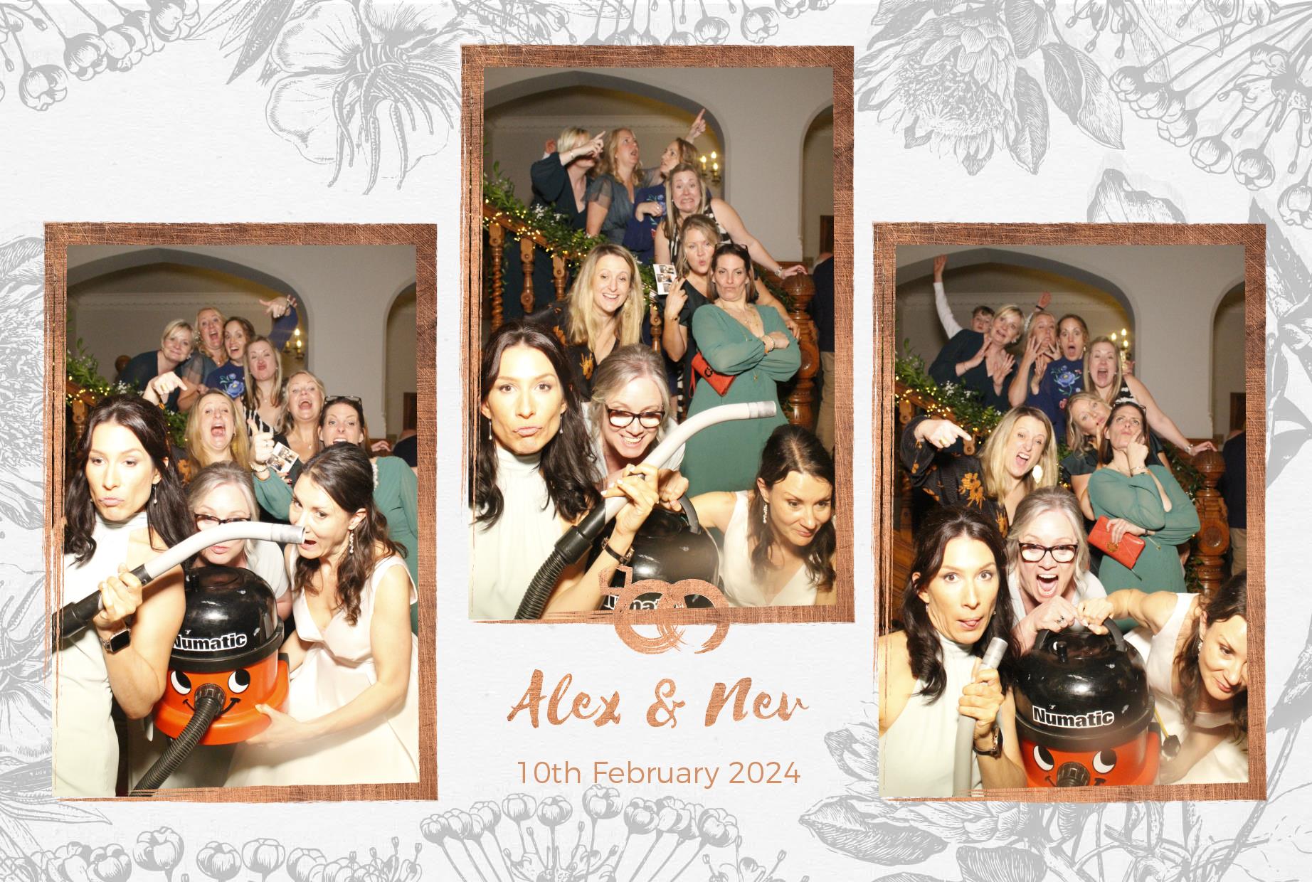 Alex & Nev's Wedding Reception | View more photos from the event at gallery.myphotoboothexperience.co.uk/u/MyPhotoBoothExperienceLtd/Alex-Nevs-Wedding-Reception