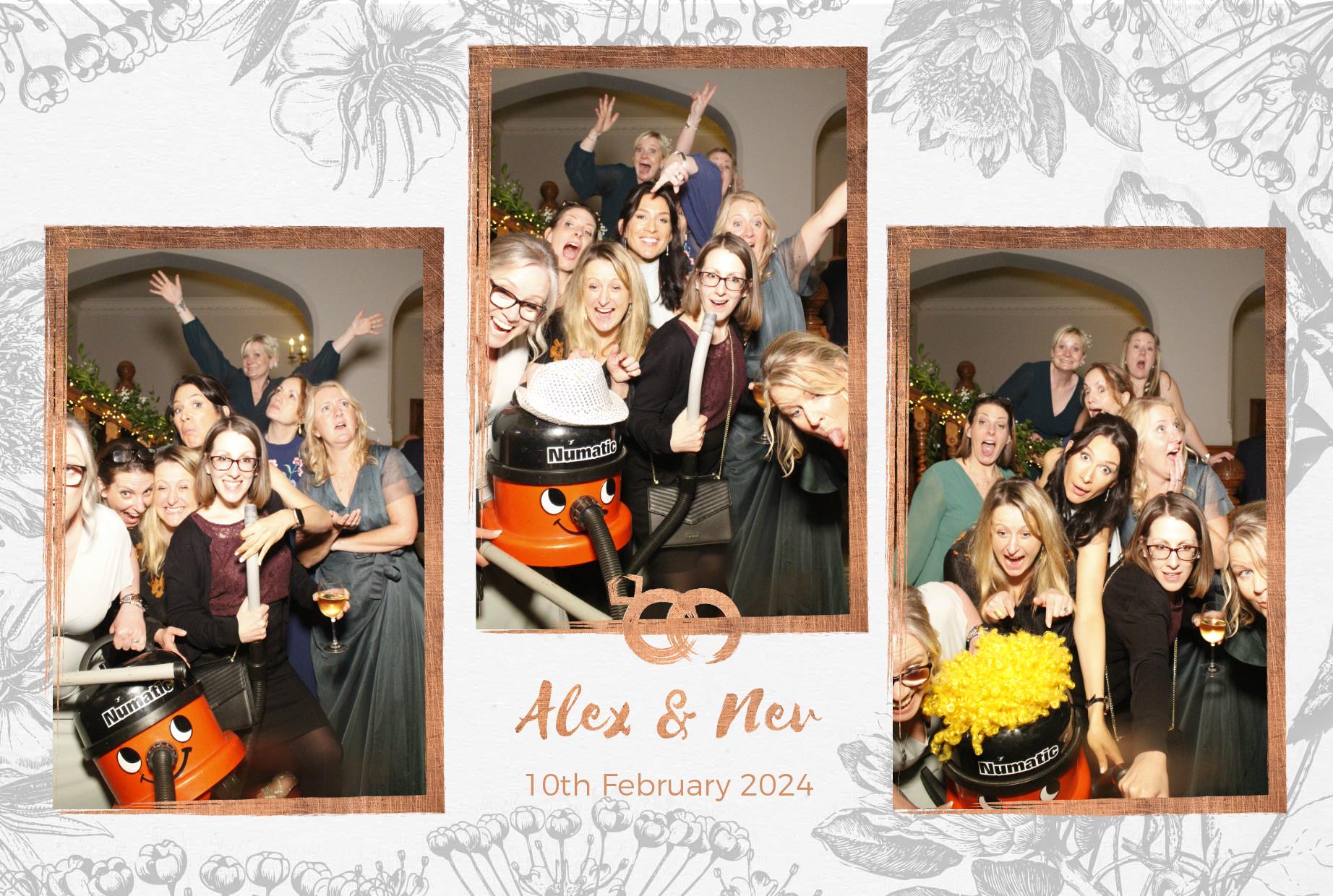 Alex & Nev's Wedding Reception | View more photos from the event at gallery.myphotoboothexperience.co.uk/u/MyPhotoBoothExperienceLtd/Alex-Nevs-Wedding-Reception