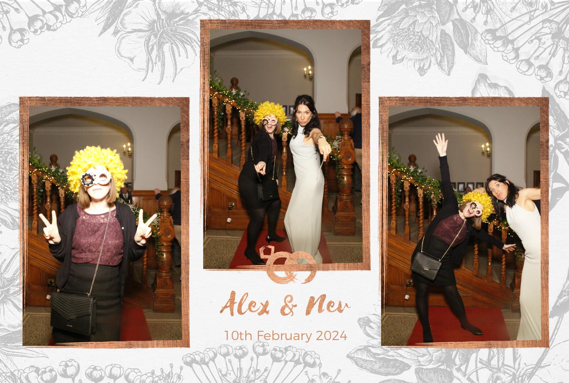 Alex & Nev's Wedding Reception | View more photos from the event at gallery.myphotoboothexperience.co.uk/u/MyPhotoBoothExperienceLtd/Alex-Nevs-Wedding-Reception