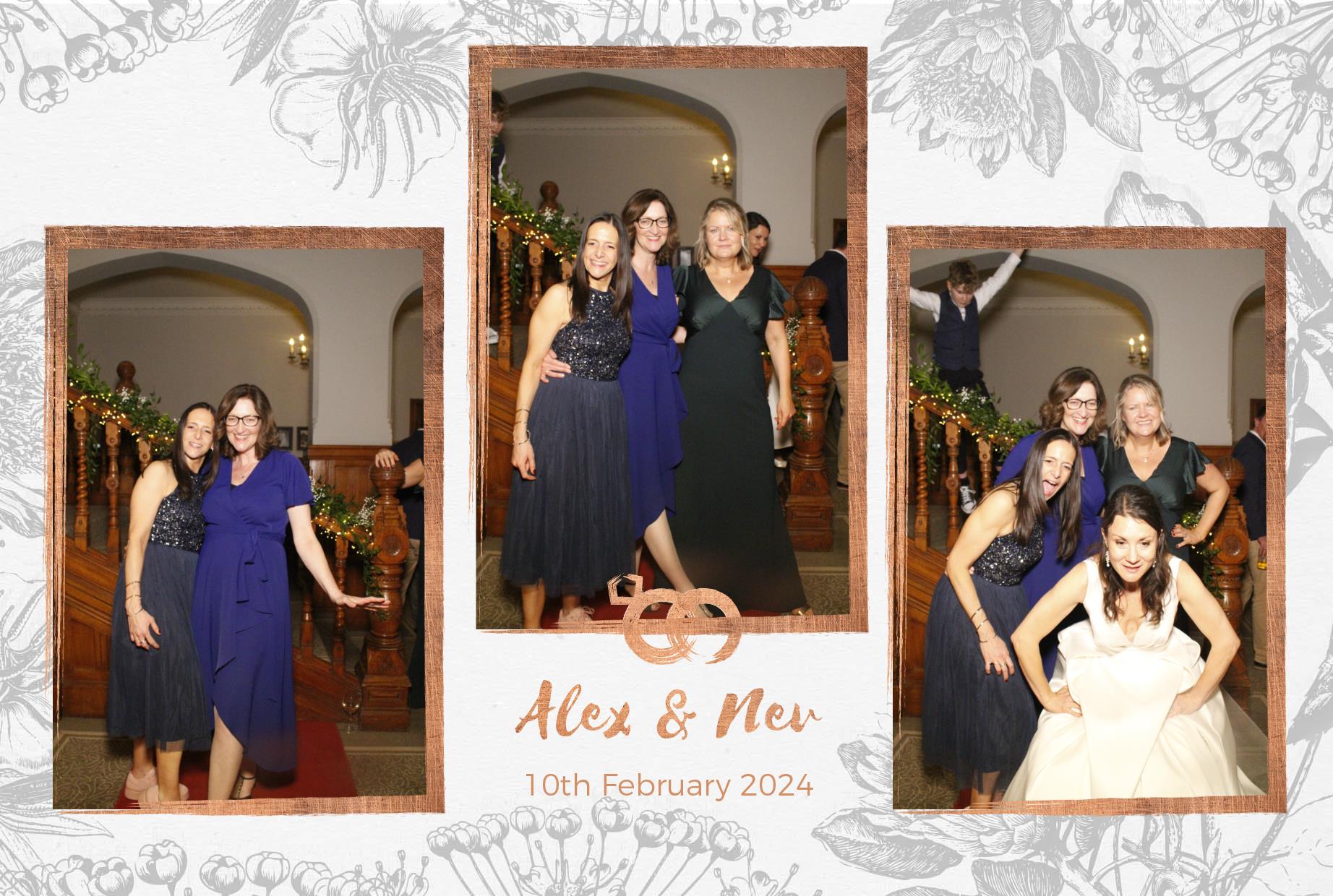 Alex & Nev's Wedding Reception | View more photos from the event at gallery.myphotoboothexperience.co.uk/u/MyPhotoBoothExperienceLtd/Alex-Nevs-Wedding-Reception