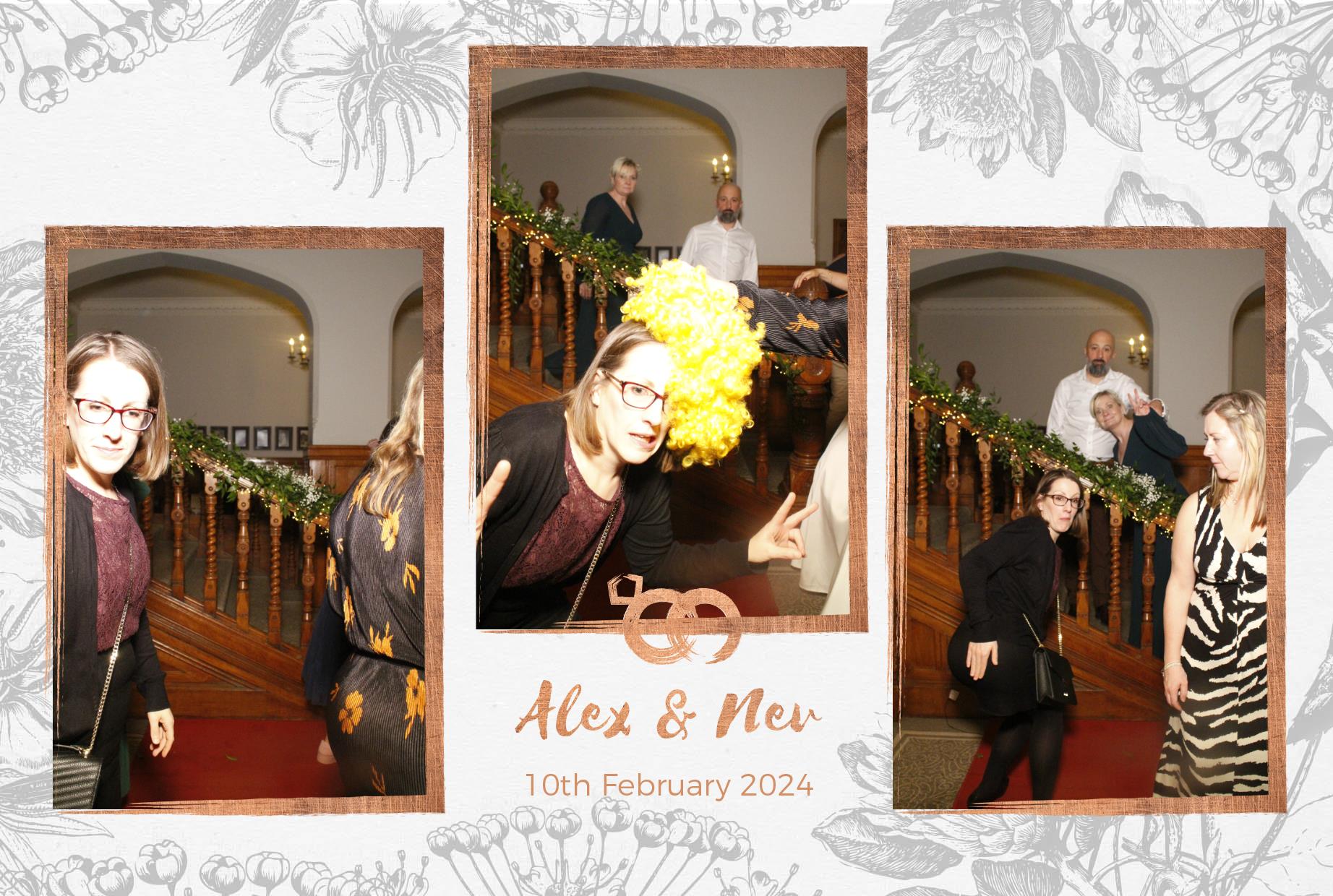Alex & Nev's Wedding Reception | View more photos from the event at gallery.myphotoboothexperience.co.uk/u/MyPhotoBoothExperienceLtd/Alex-Nevs-Wedding-Reception