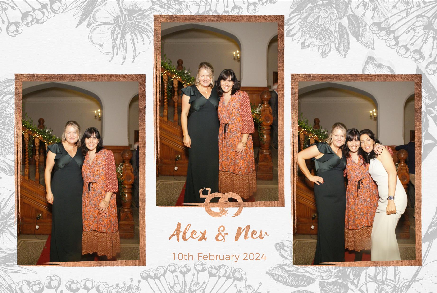 Alex & Nev's Wedding Reception | View more photos from the event at gallery.myphotoboothexperience.co.uk/u/MyPhotoBoothExperienceLtd/Alex-Nevs-Wedding-Reception