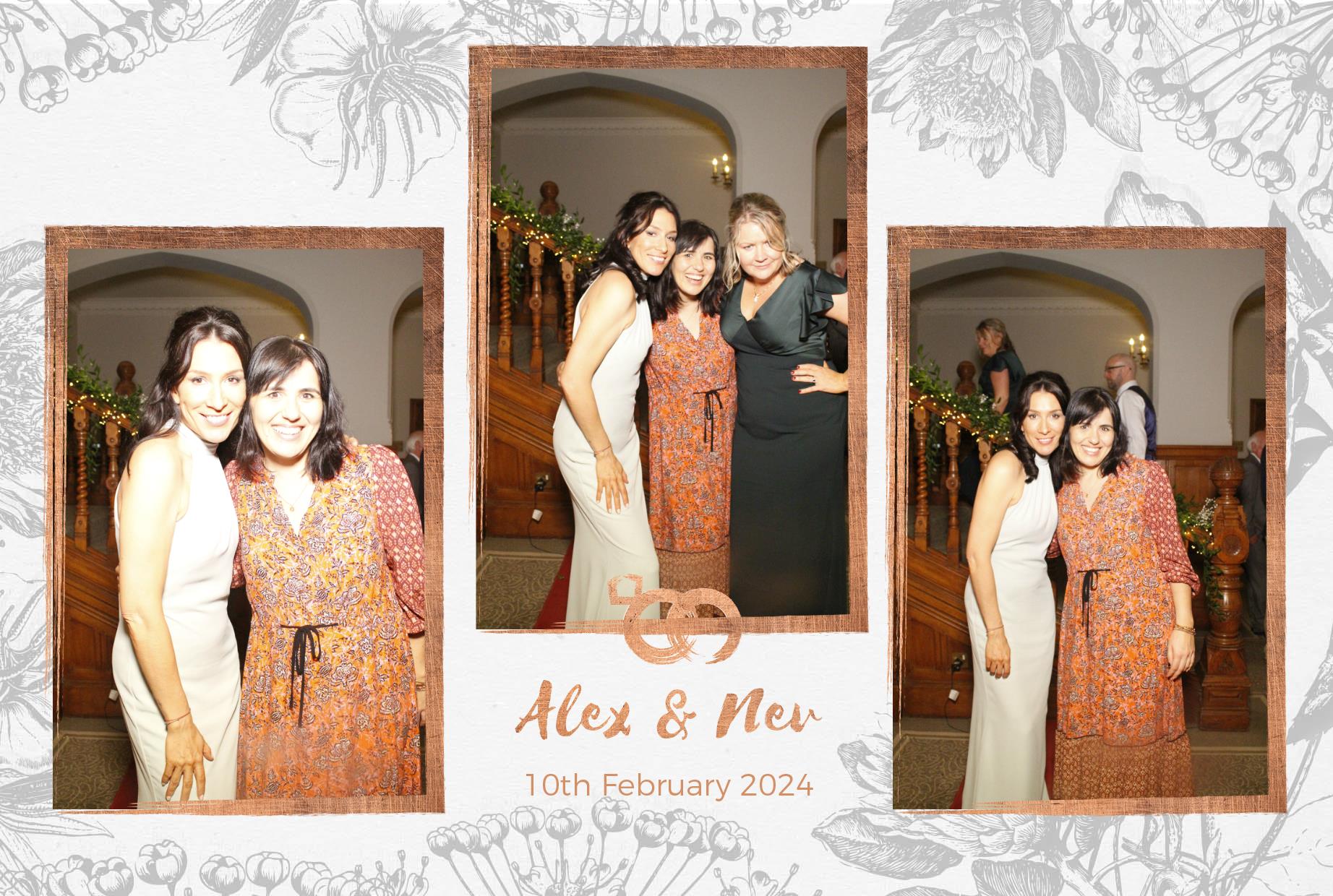 Alex & Nev's Wedding Reception | View more photos from the event at gallery.myphotoboothexperience.co.uk/u/MyPhotoBoothExperienceLtd/Alex-Nevs-Wedding-Reception