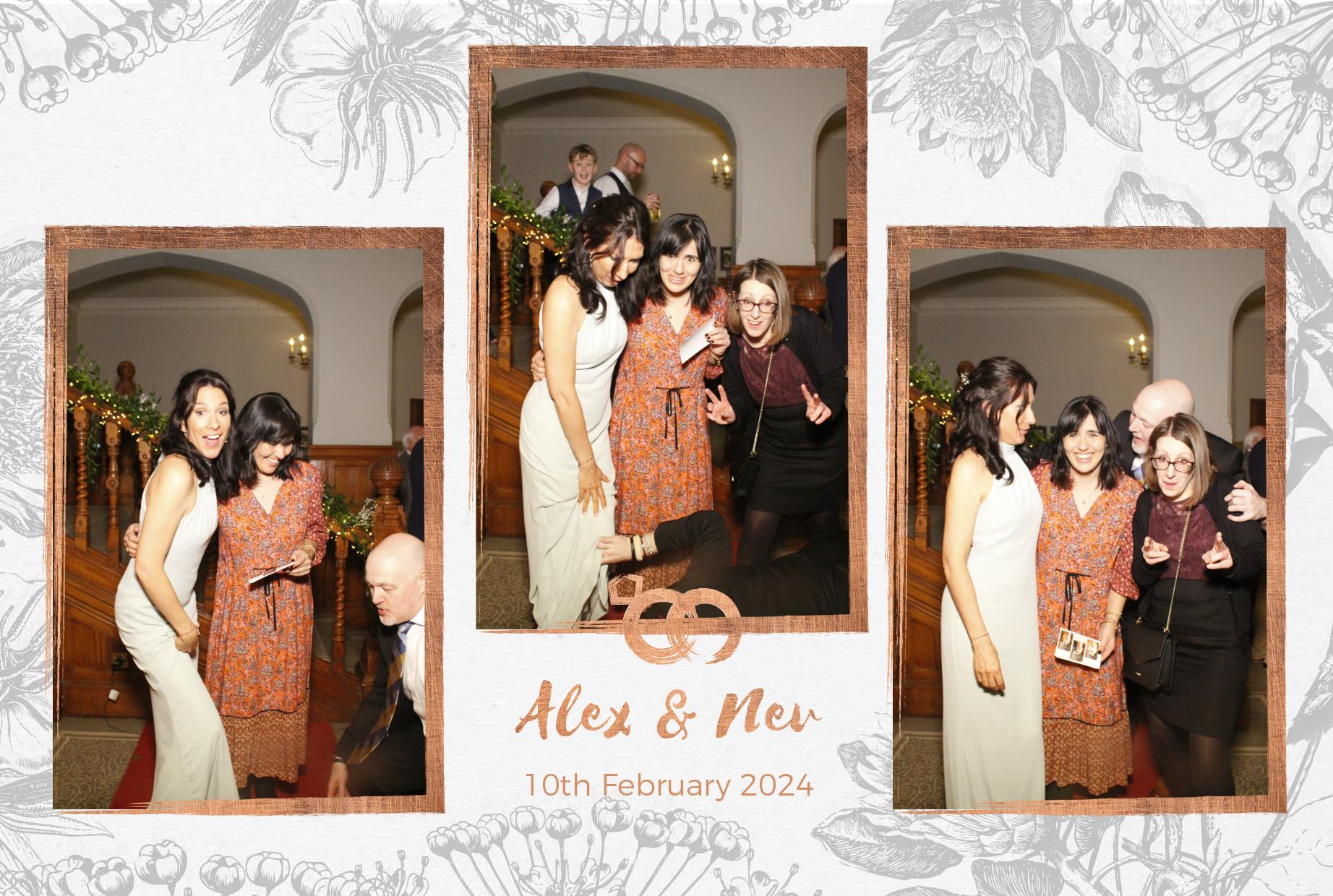 Alex & Nev's Wedding Reception | View more photos from the event at gallery.myphotoboothexperience.co.uk/u/MyPhotoBoothExperienceLtd/Alex-Nevs-Wedding-Reception