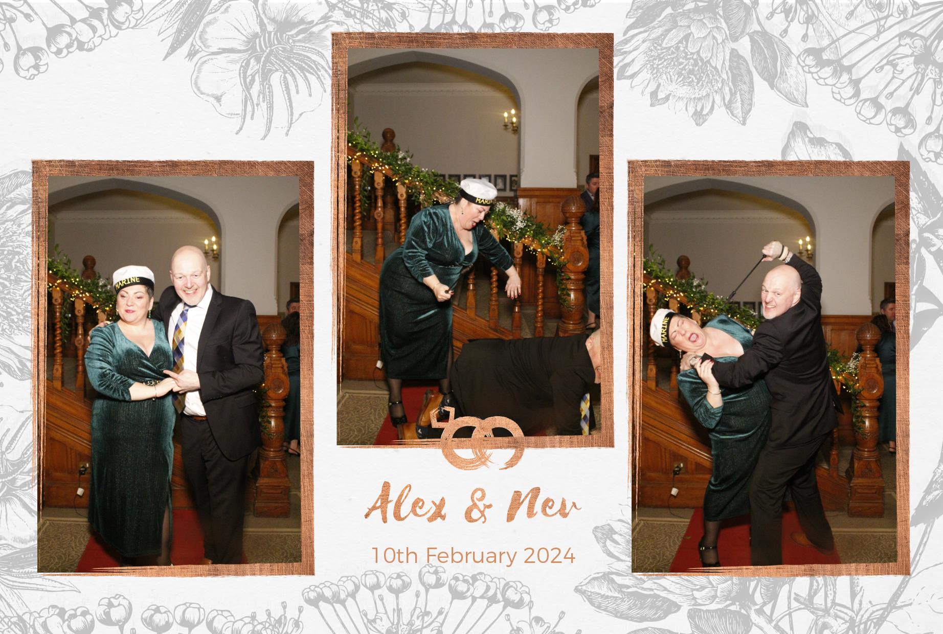 Alex & Nev's Wedding Reception | View more photos from the event at gallery.myphotoboothexperience.co.uk/u/MyPhotoBoothExperienceLtd/Alex-Nevs-Wedding-Reception