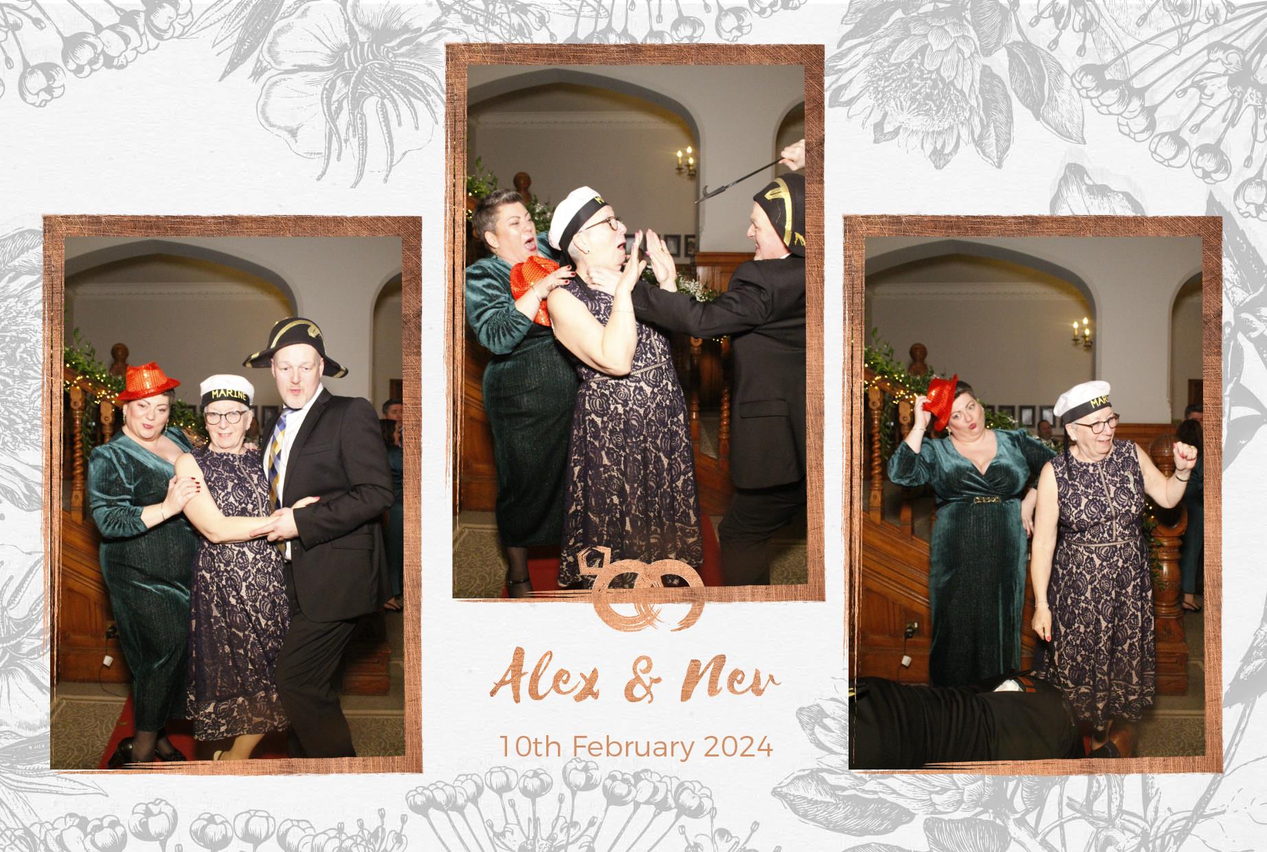 Alex & Nev's Wedding Reception | View more photos from the event at gallery.myphotoboothexperience.co.uk/u/MyPhotoBoothExperienceLtd/Alex-Nevs-Wedding-Reception