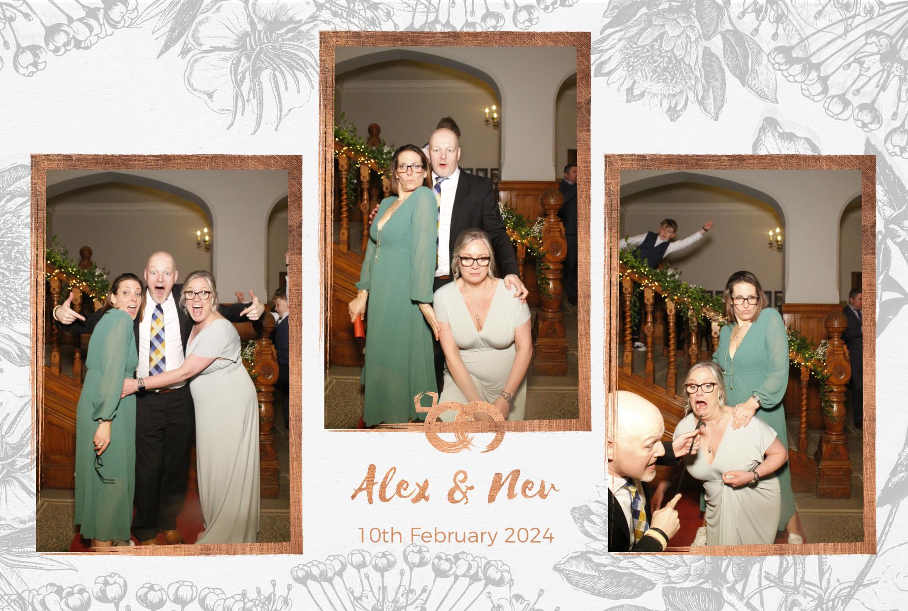 Alex & Nev's Wedding Reception | View more photos from the event at gallery.myphotoboothexperience.co.uk/u/MyPhotoBoothExperienceLtd/Alex-Nevs-Wedding-Reception