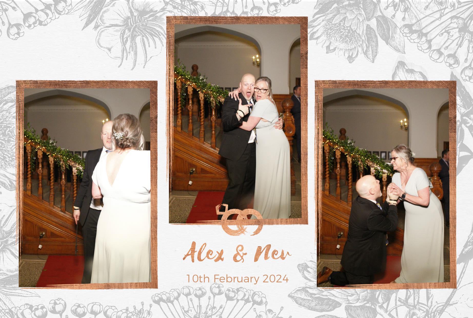 Alex & Nev's Wedding Reception | View more photos from the event at gallery.myphotoboothexperience.co.uk/u/MyPhotoBoothExperienceLtd/Alex-Nevs-Wedding-Reception