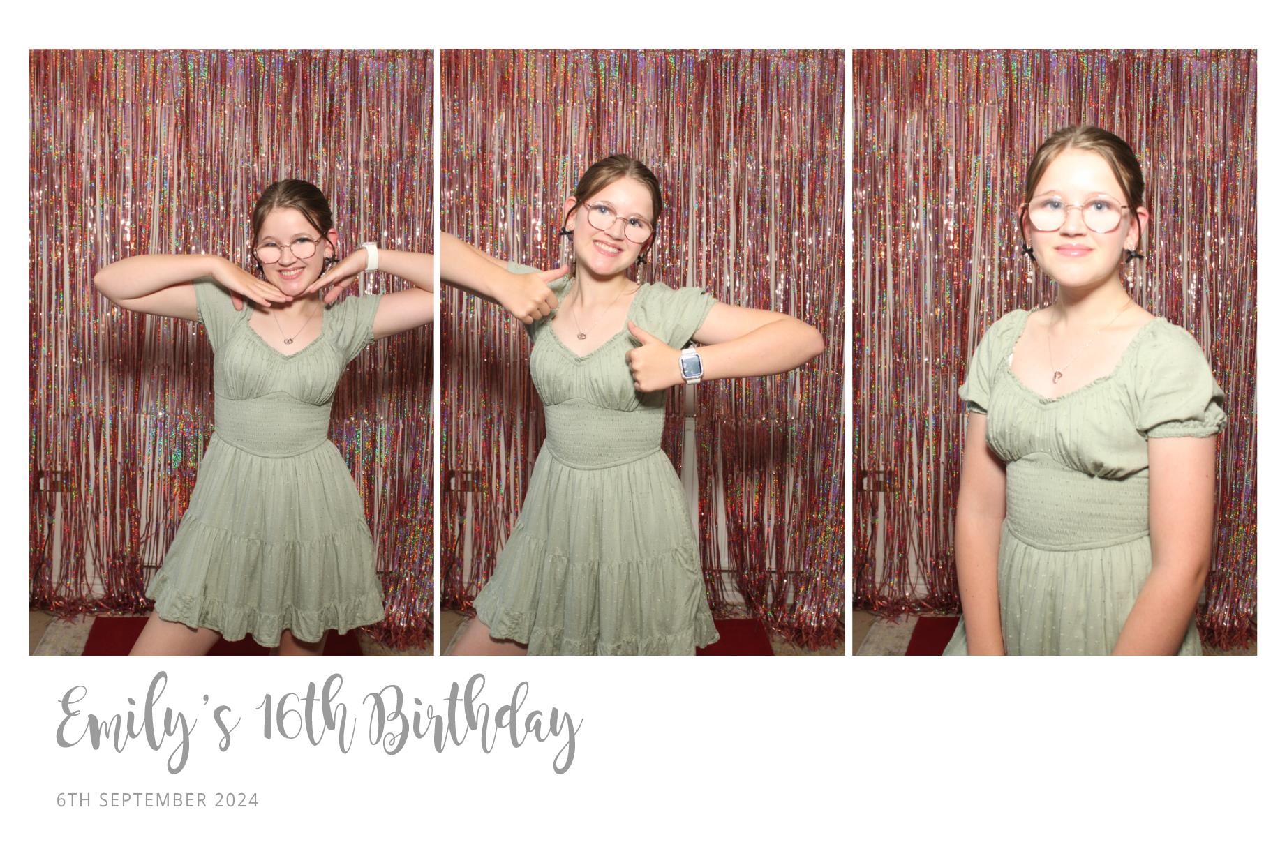Emily's 16th Birthday | View more photos from the event at gallery.myphotoboothexperience.co.uk/u/MyPhotoBoothExperienceLtd/Emilys-16th-Birthday