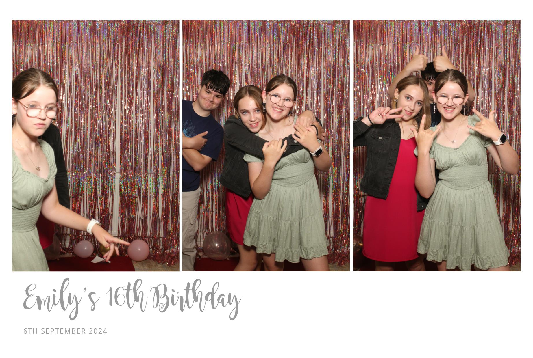 Emily's 16th Birthday | View more photos from the event at gallery.myphotoboothexperience.co.uk/u/MyPhotoBoothExperienceLtd/Emilys-16th-Birthday