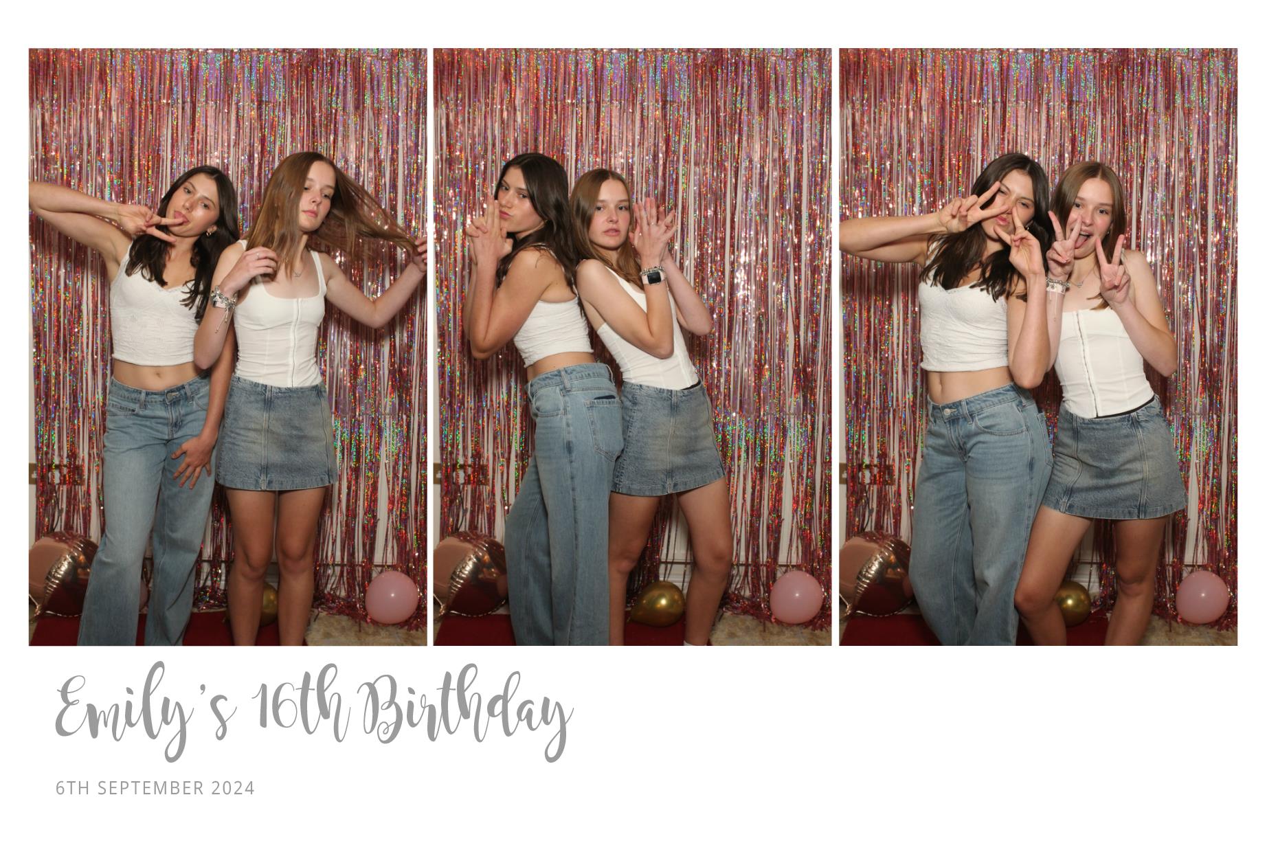 Emily's 16th Birthday | View more photos from the event at gallery.myphotoboothexperience.co.uk/u/MyPhotoBoothExperienceLtd/Emilys-16th-Birthday