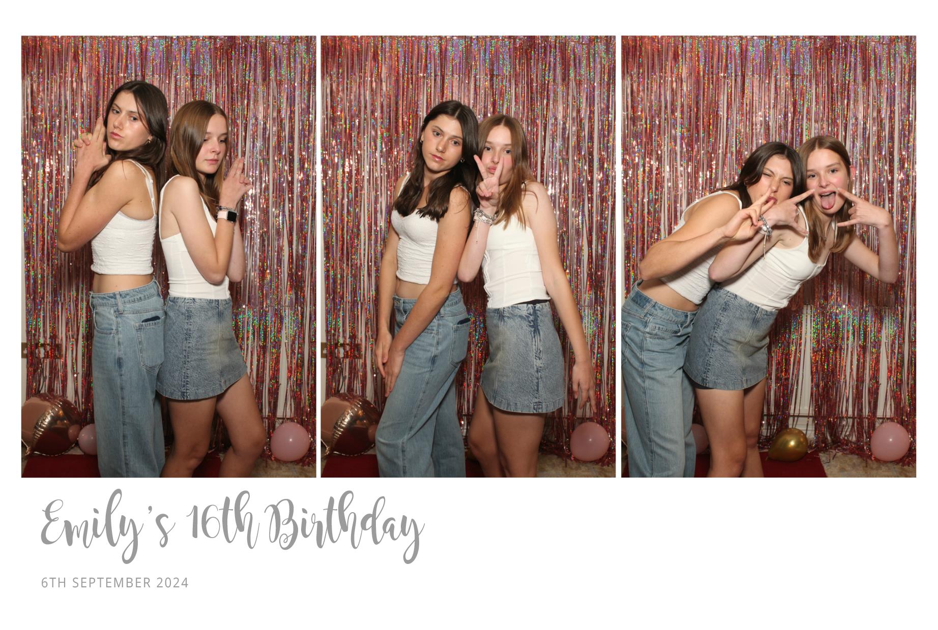 Emily's 16th Birthday | View more photos from the event at gallery.myphotoboothexperience.co.uk/u/MyPhotoBoothExperienceLtd/Emilys-16th-Birthday