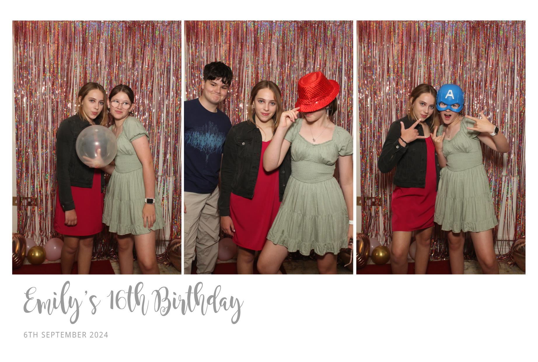Emily's 16th Birthday | View more photos from the event at gallery.myphotoboothexperience.co.uk/u/MyPhotoBoothExperienceLtd/Emilys-16th-Birthday
