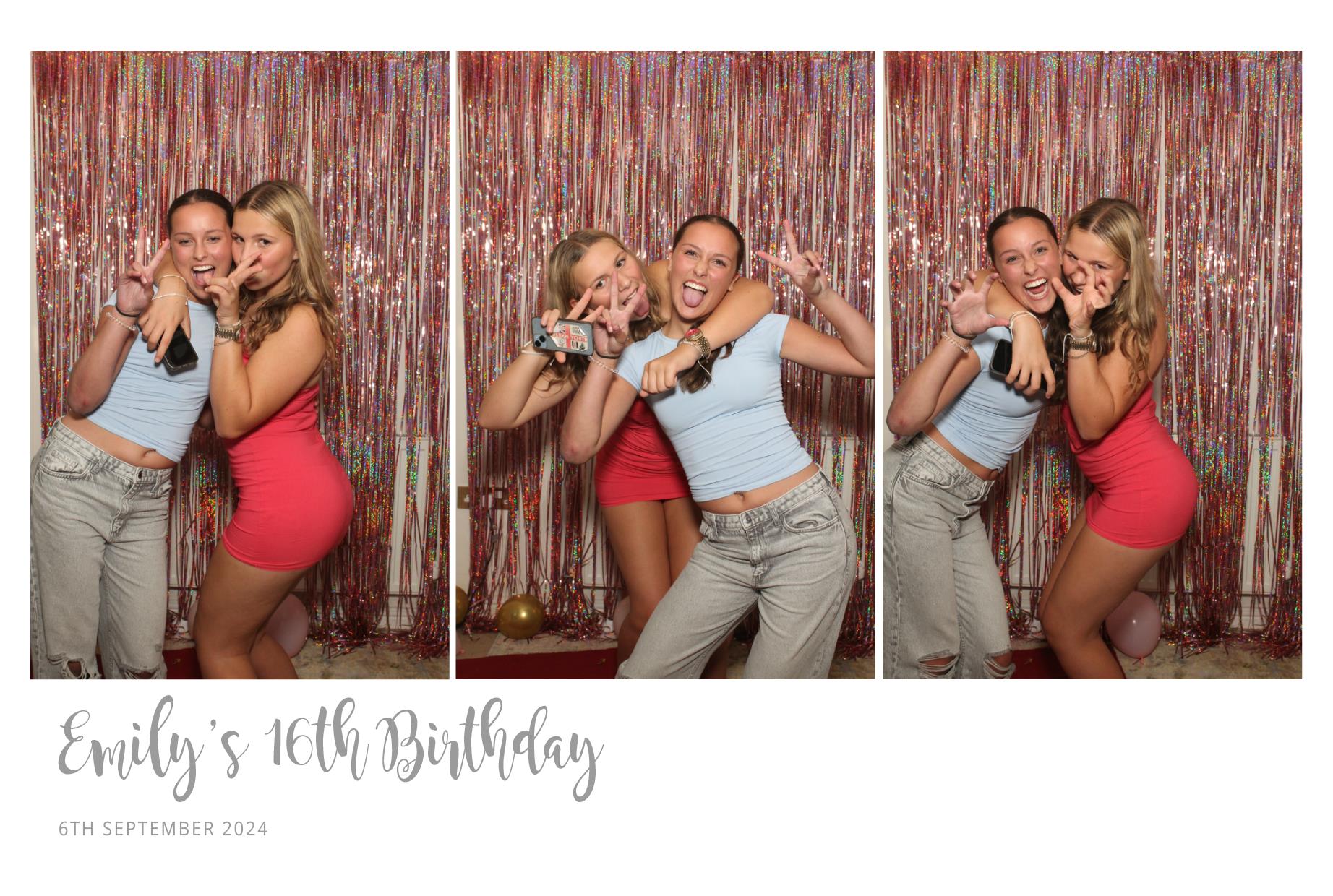 Emily's 16th Birthday | View more photos from the event at gallery.myphotoboothexperience.co.uk/u/MyPhotoBoothExperienceLtd/Emilys-16th-Birthday