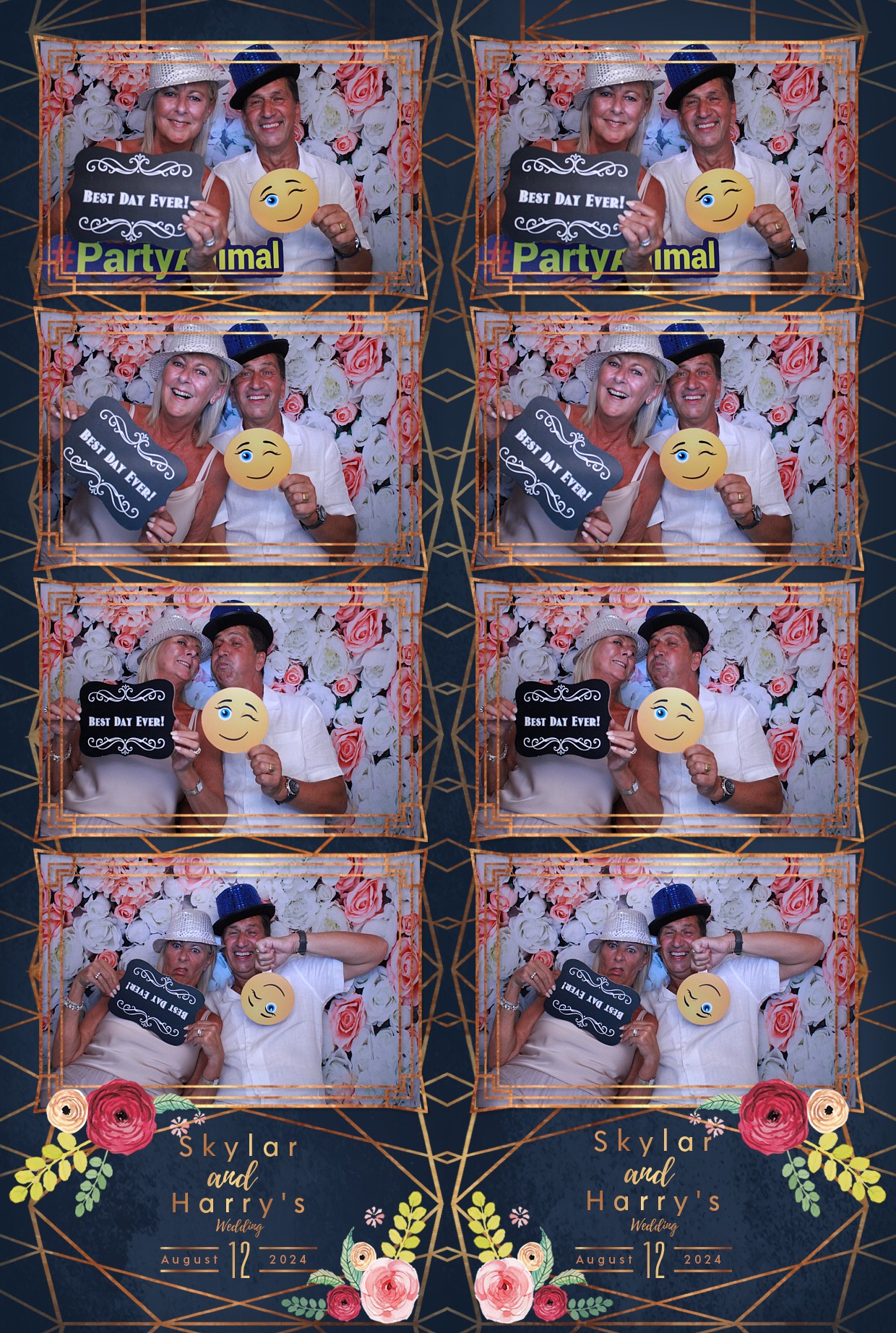 Harry & Skylar's Wedding | View more photos from the event at gallery.myphotoboothexperience.co.uk/u/MyPhotoBoothExperienceLtd/Harry-Skylars-Wedding