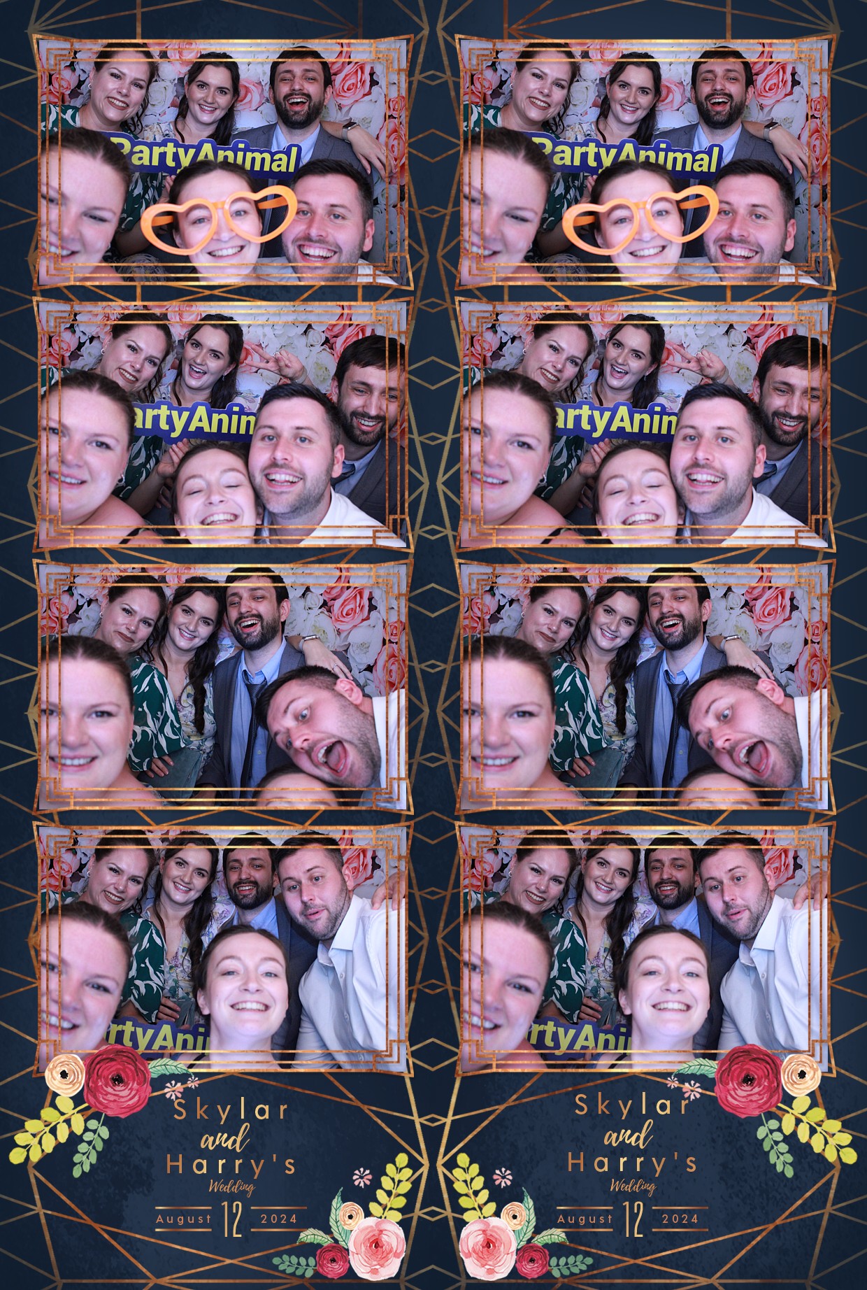 Harry & Skylar's Wedding | View more photos from the event at gallery.myphotoboothexperience.co.uk/u/MyPhotoBoothExperienceLtd/Harry-Skylars-Wedding