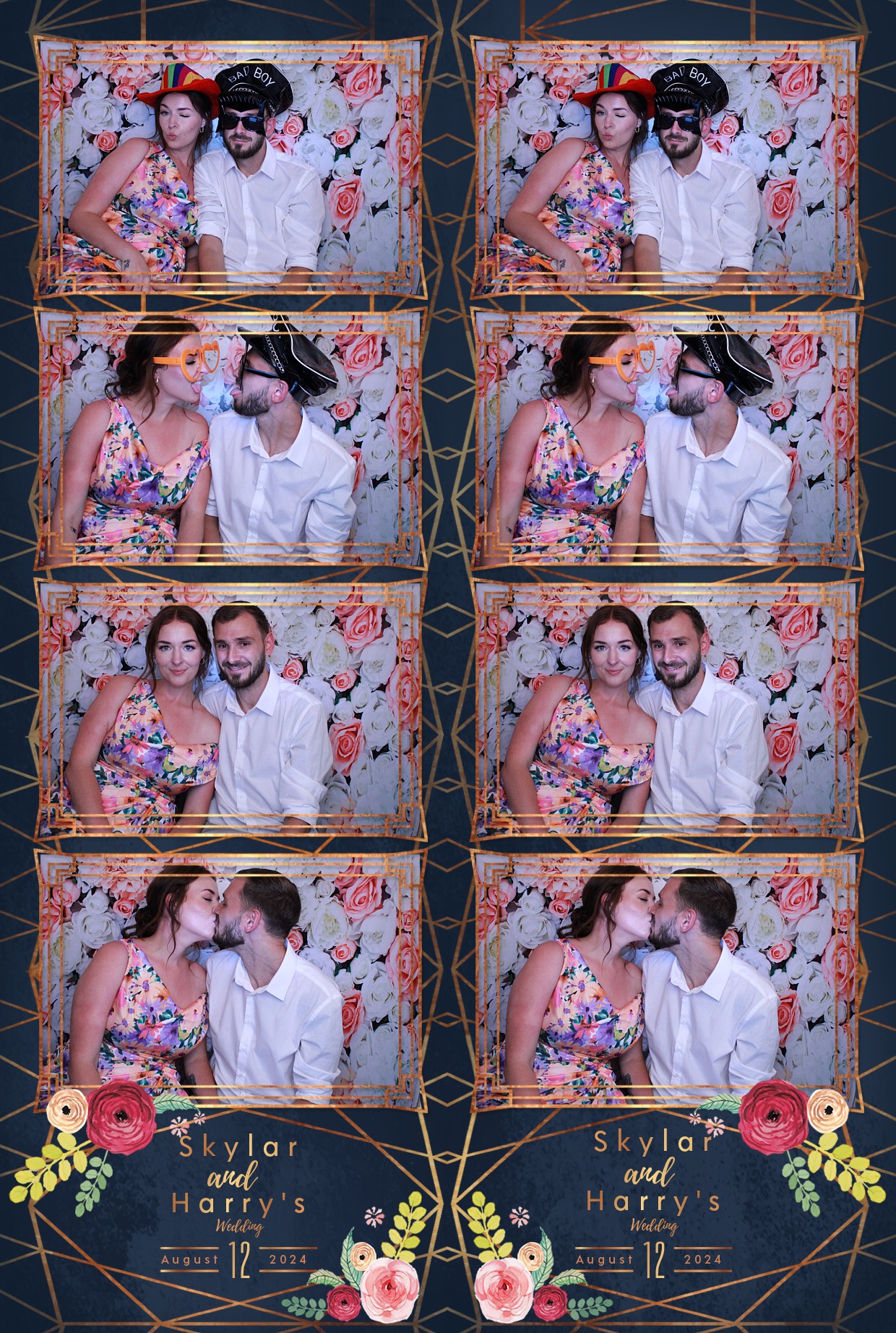 Harry & Skylar's Wedding | View more photos from the event at gallery.myphotoboothexperience.co.uk/u/MyPhotoBoothExperienceLtd/Harry-Skylars-Wedding