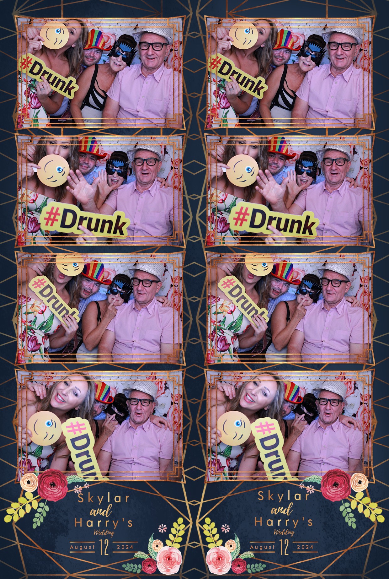 Harry & Skylar's Wedding | View more photos from the event at gallery.myphotoboothexperience.co.uk/u/MyPhotoBoothExperienceLtd/Harry-Skylars-Wedding