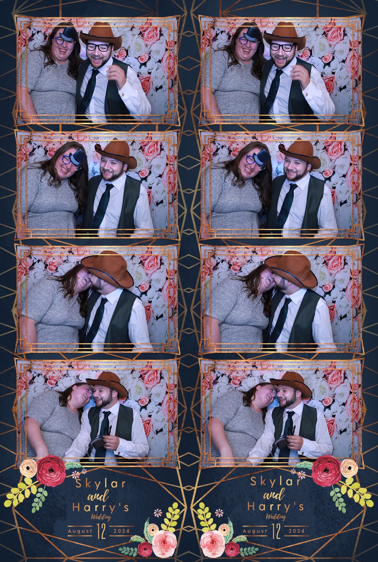 Harry & Skylar's Wedding | View more photos from the event at gallery.myphotoboothexperience.co.uk/u/MyPhotoBoothExperienceLtd/Harry-Skylars-Wedding