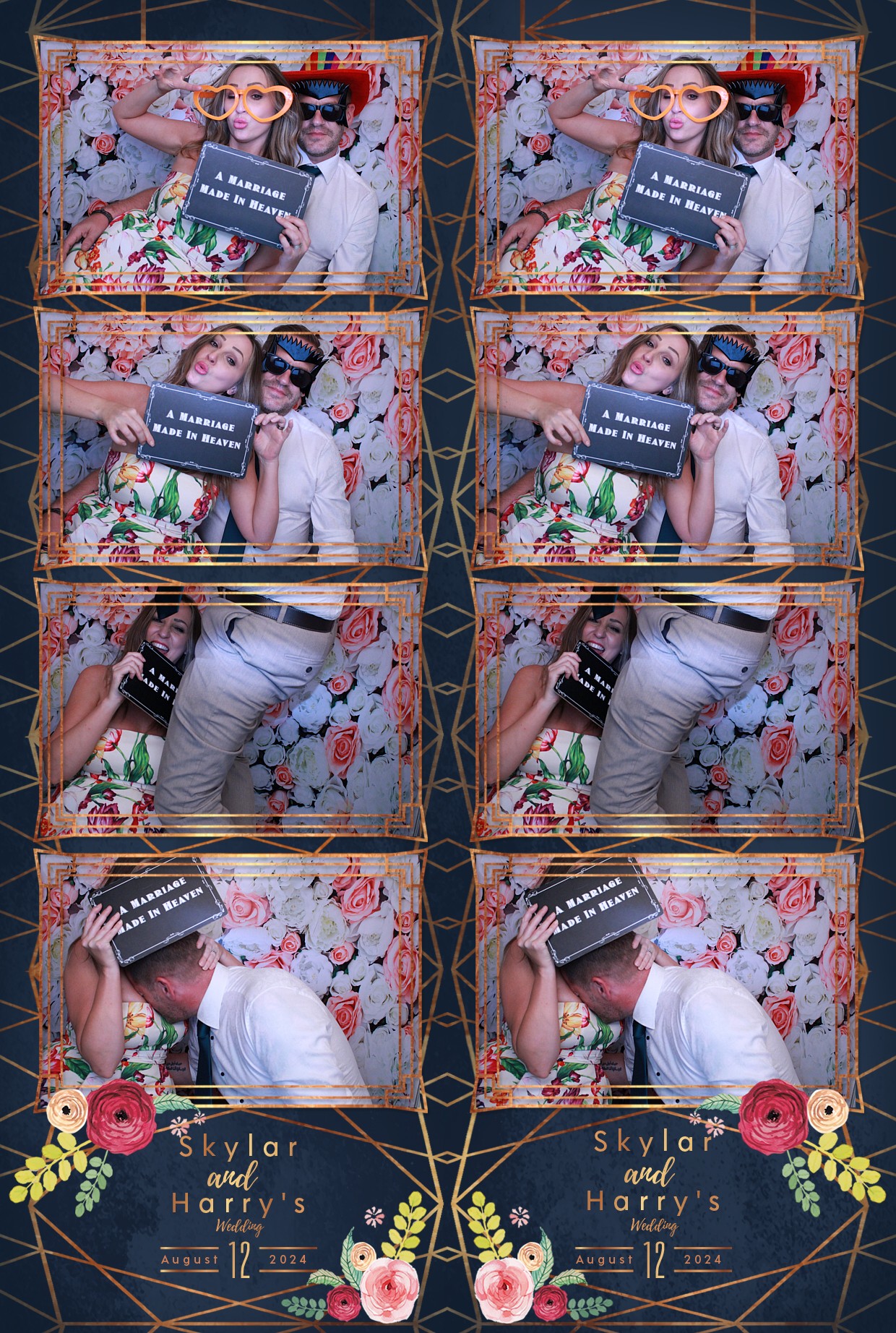 Harry & Skylar's Wedding | View more photos from the event at gallery.myphotoboothexperience.co.uk/u/MyPhotoBoothExperienceLtd/Harry-Skylars-Wedding