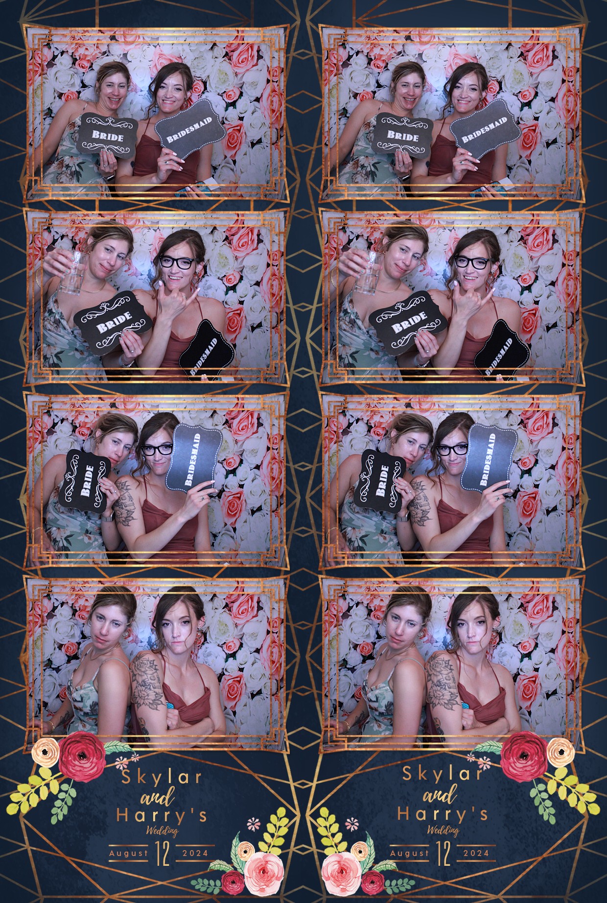 Harry & Skylar's Wedding | View more photos from the event at gallery.myphotoboothexperience.co.uk/u/MyPhotoBoothExperienceLtd/Harry-Skylars-Wedding