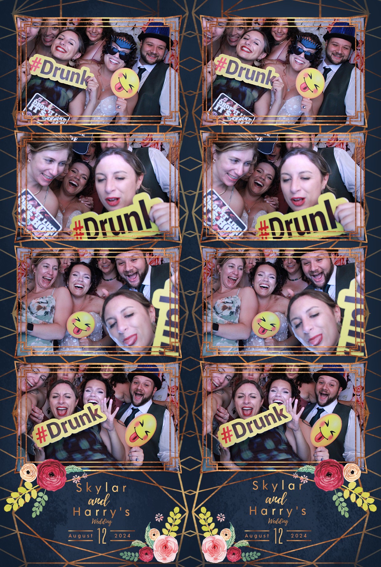 Harry & Skylar's Wedding | View more photos from the event at gallery.myphotoboothexperience.co.uk/u/MyPhotoBoothExperienceLtd/Harry-Skylars-Wedding